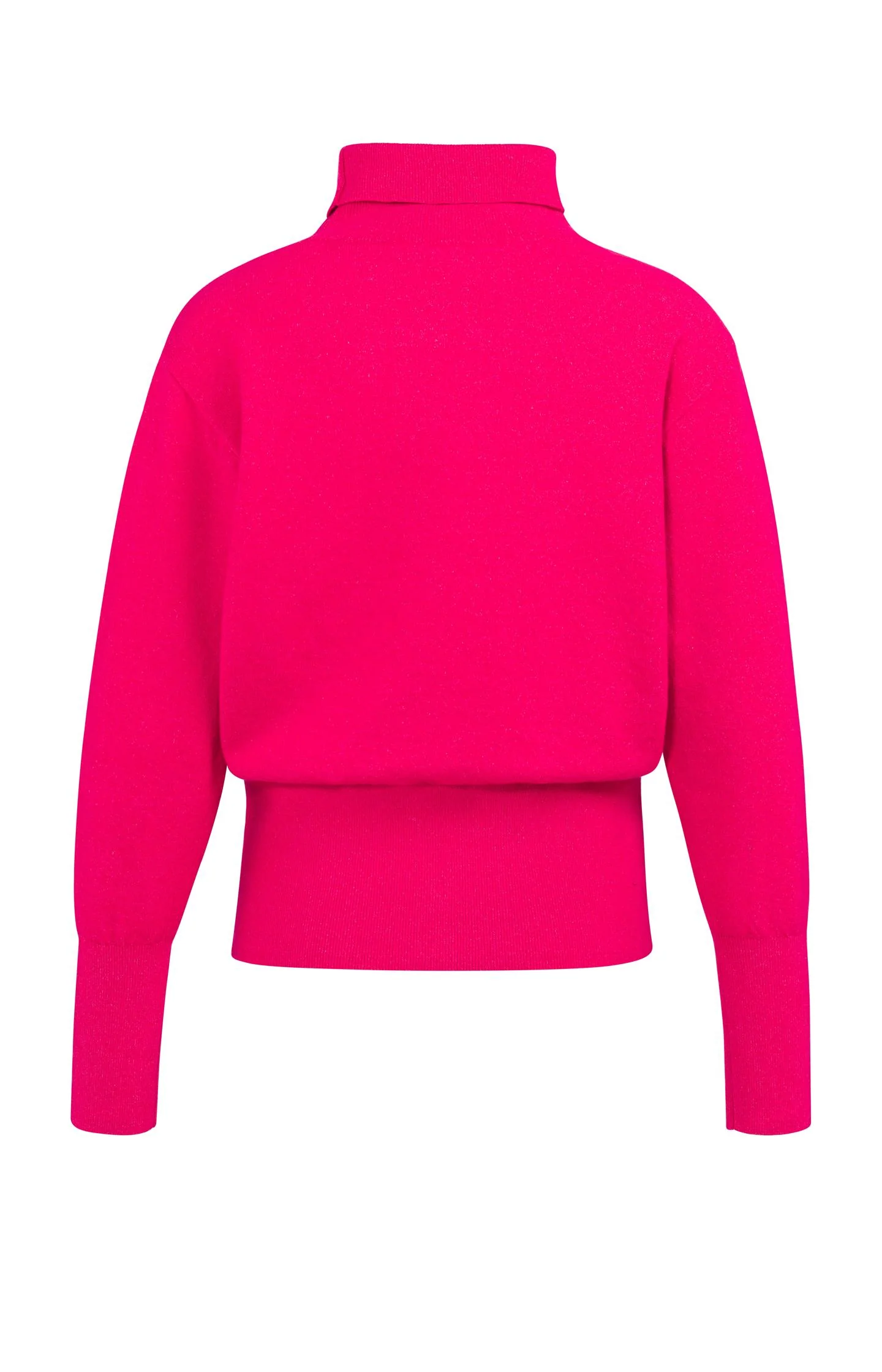 Knitted high neck sweater with button details - Image 9