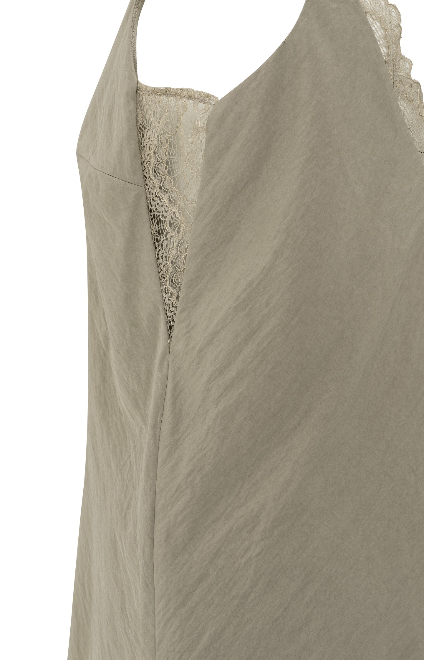 Lace-trimmed singlet with adjustable straps - Image 10