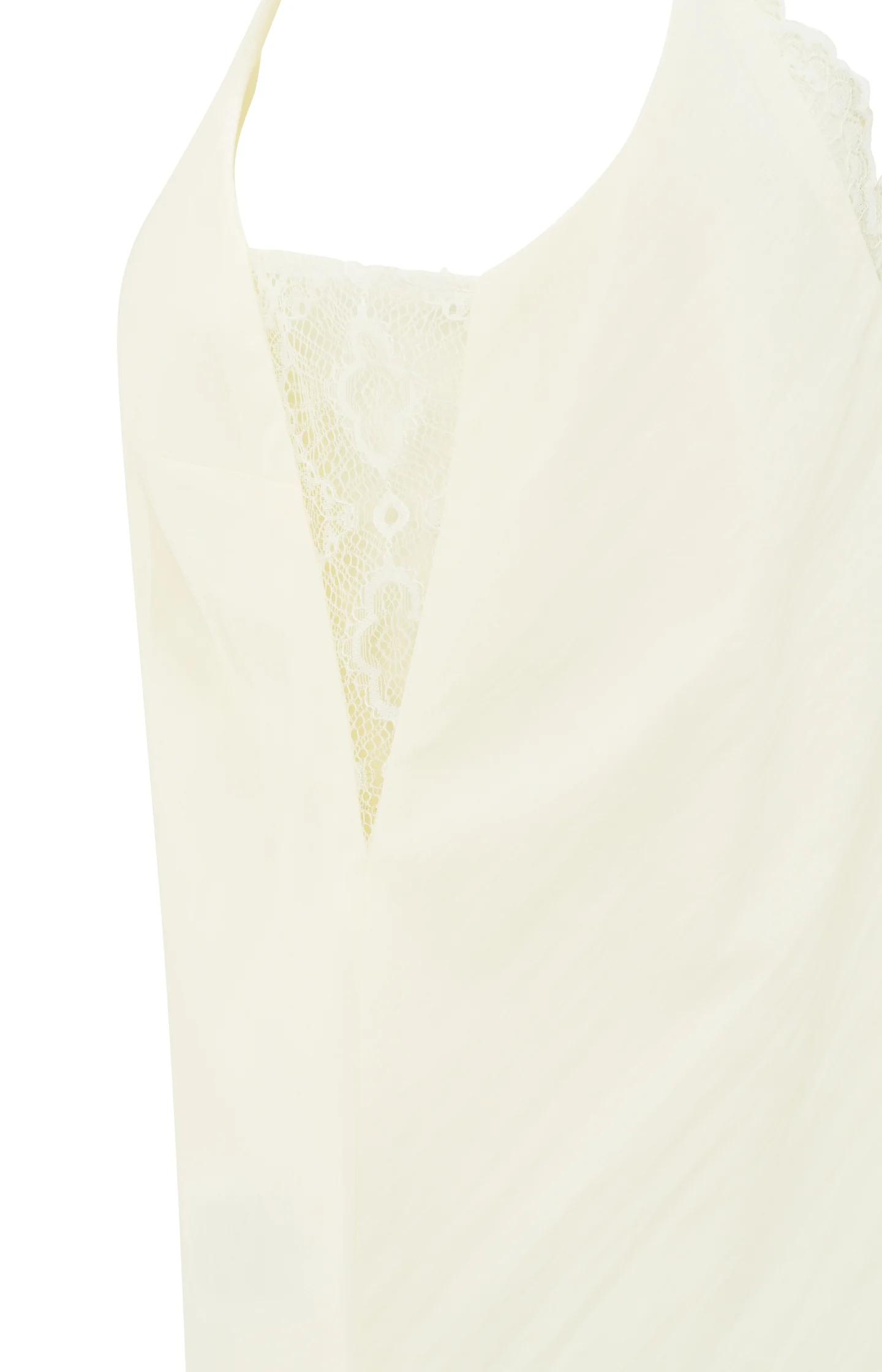 Lace-trimmed singlet with adjustable straps - Image 7