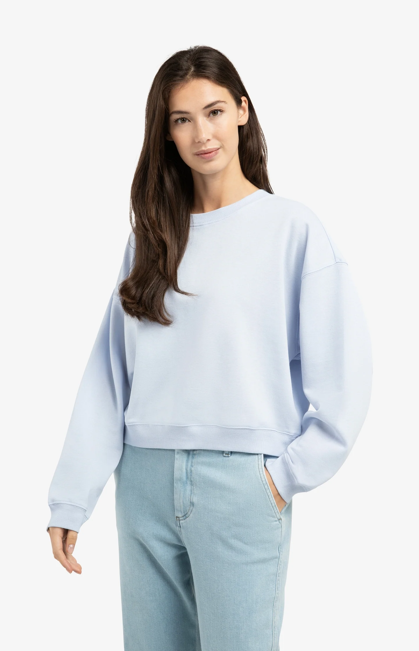 Lightweight sweater with crew neck - Image 3