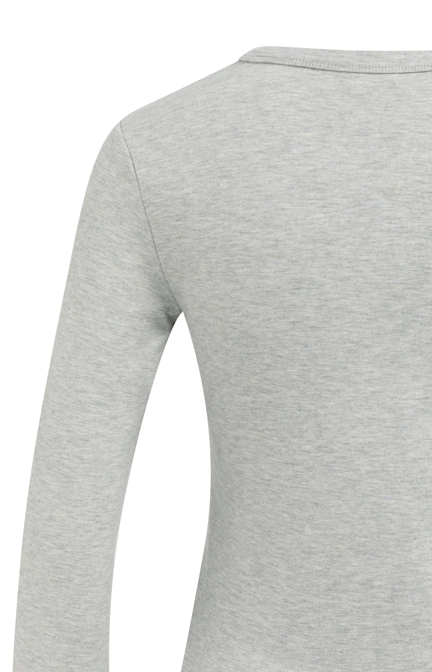 Long sleeve T-shirt with round neckline - Image 7