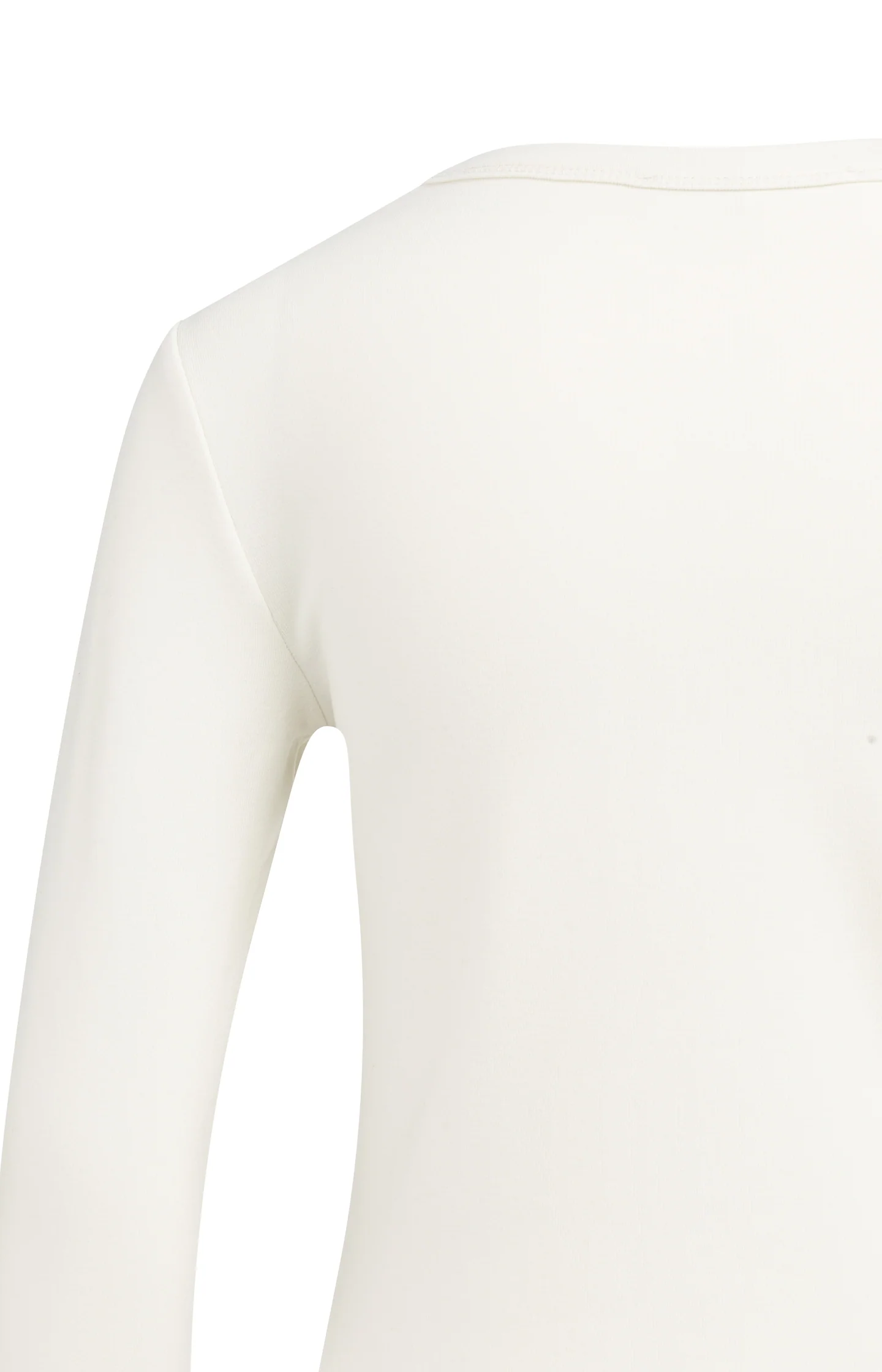 Long sleeve T-shirt with round neckline - Image 3