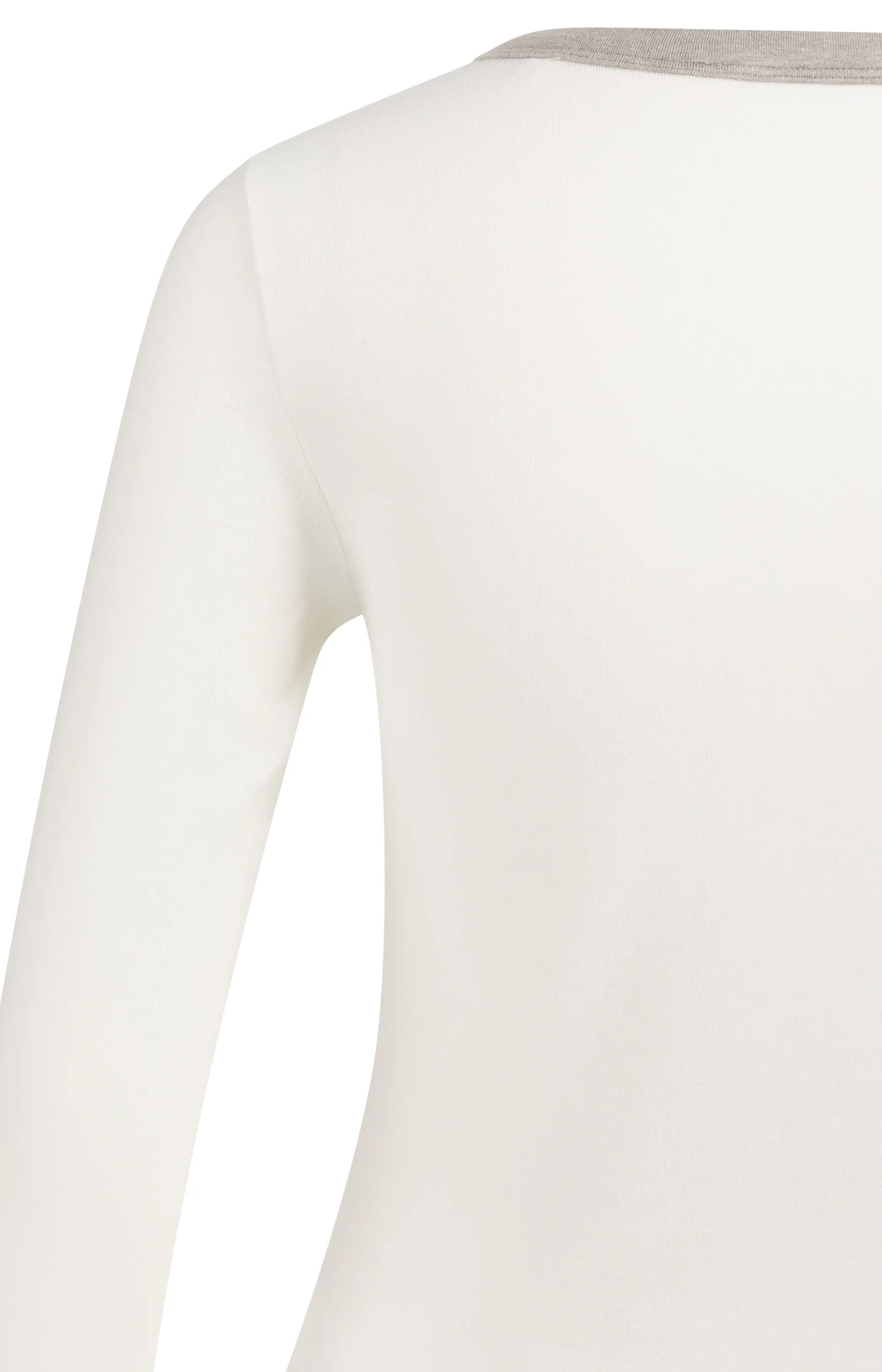 Long sleeve top with contrast trims - Image 6