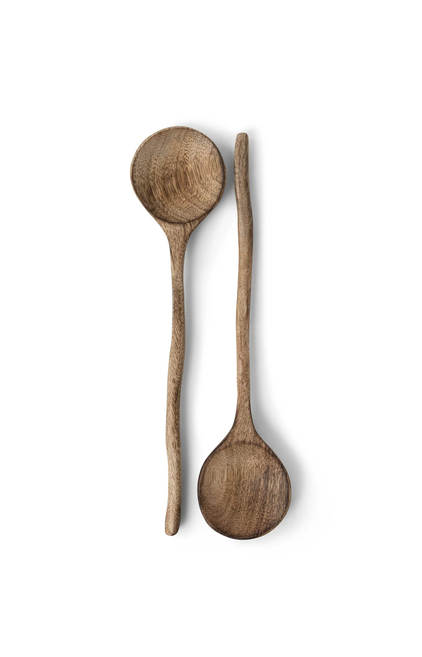 Mango wood salad servers - Image 2