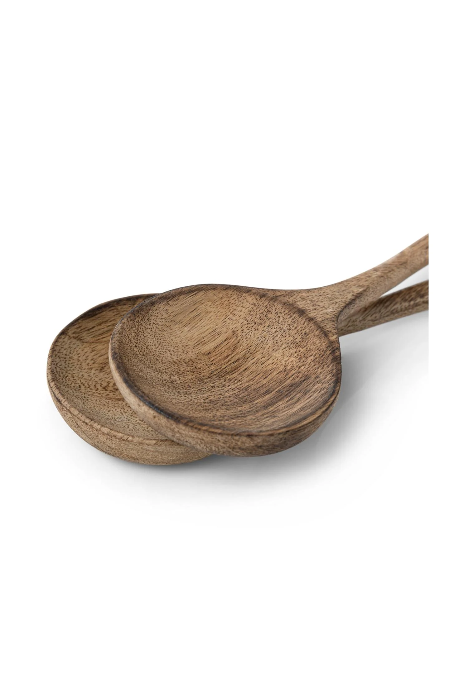 Mango wood salad servers - Image 3