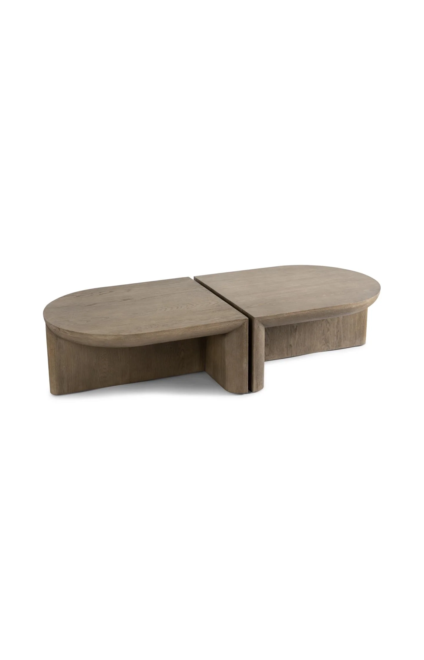 Oak veneer coffee table - Image 10