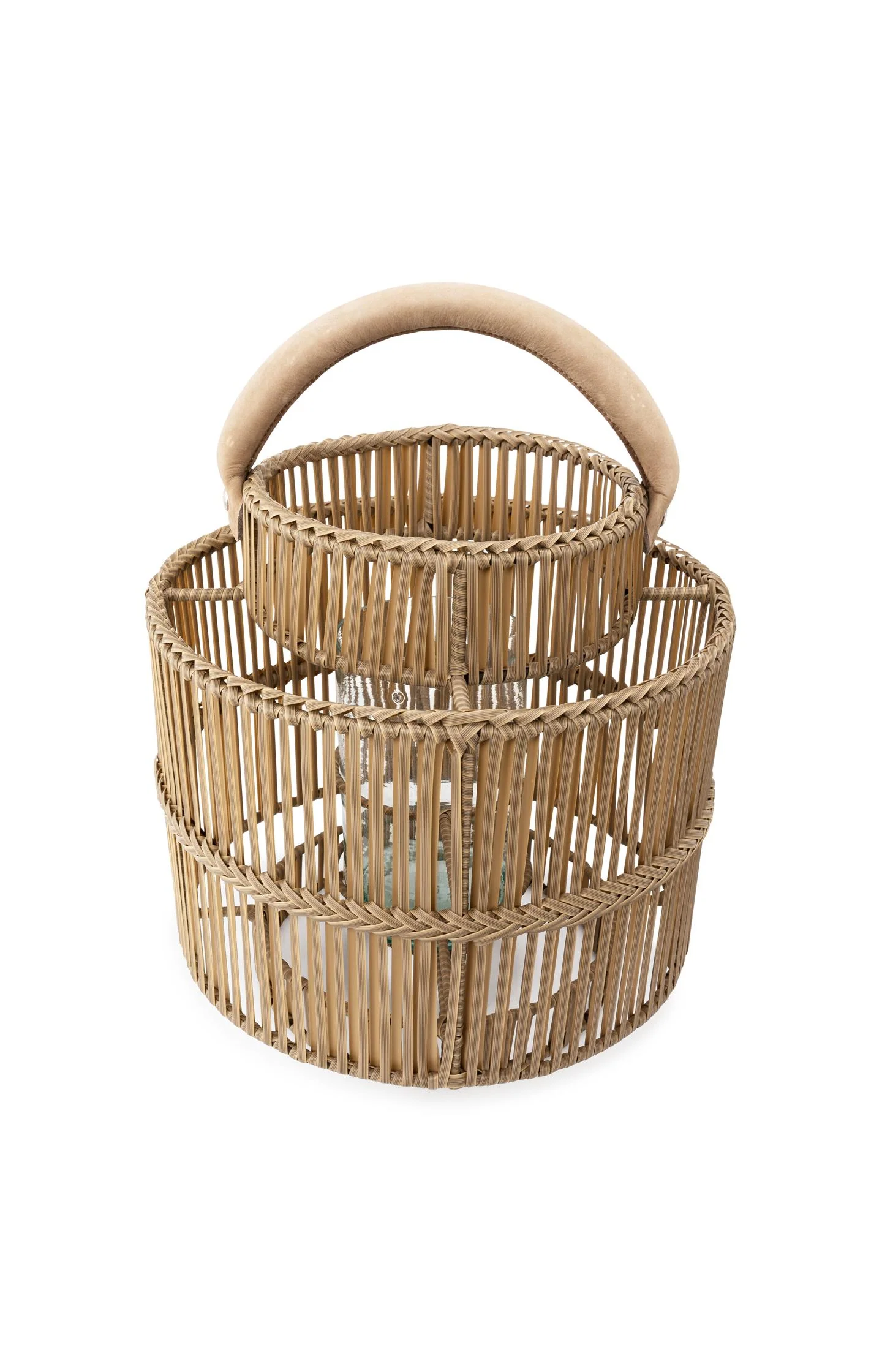 Outdoor lantern with candle holder - Image 3