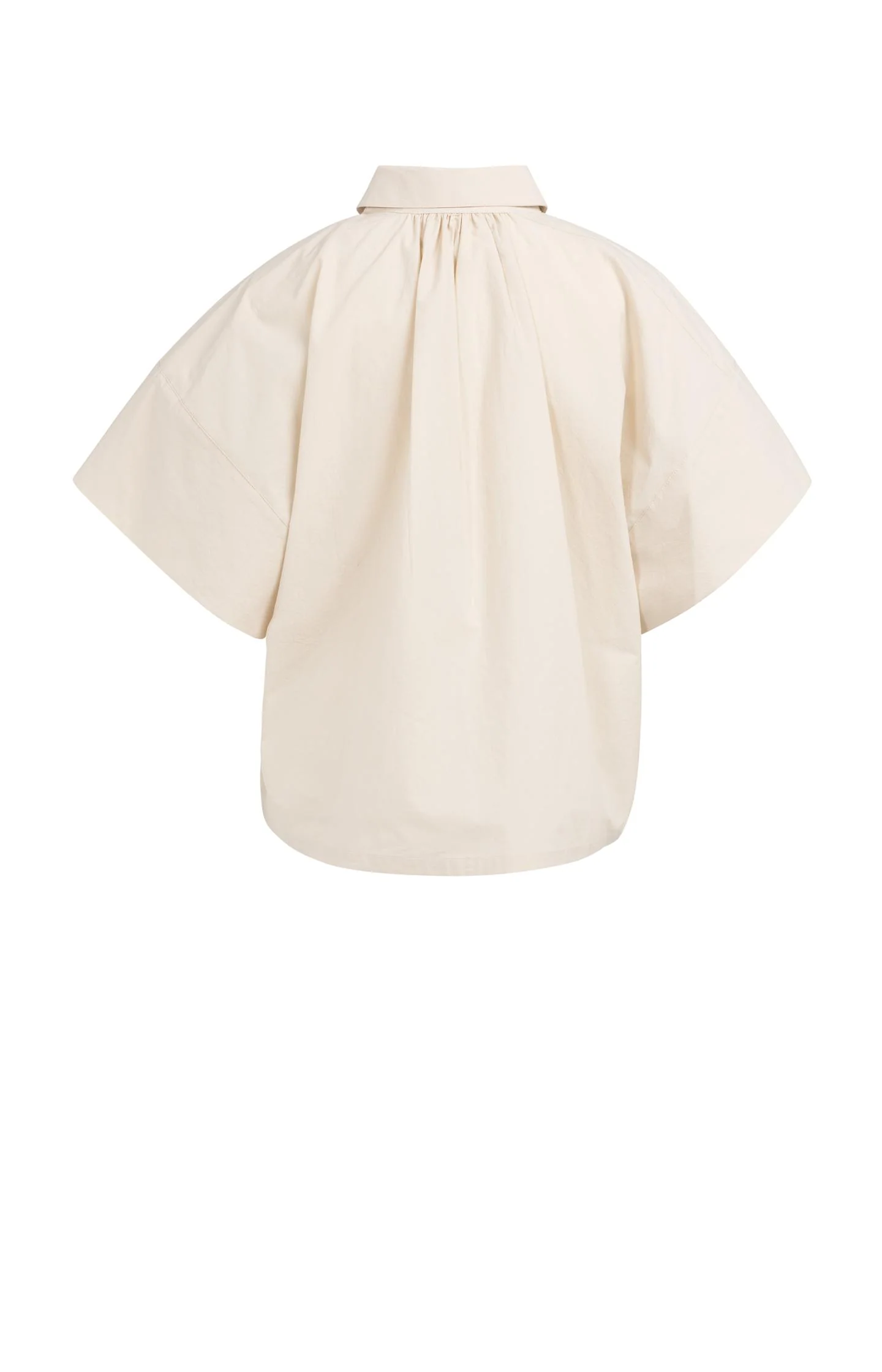 Oversized blouse with sleeve detail - Image 7