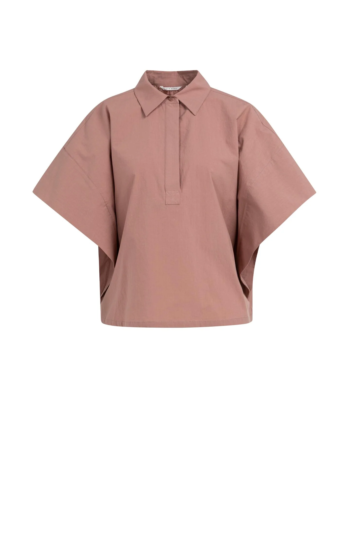 Oversized blouse with sleeve detail - Image 2
