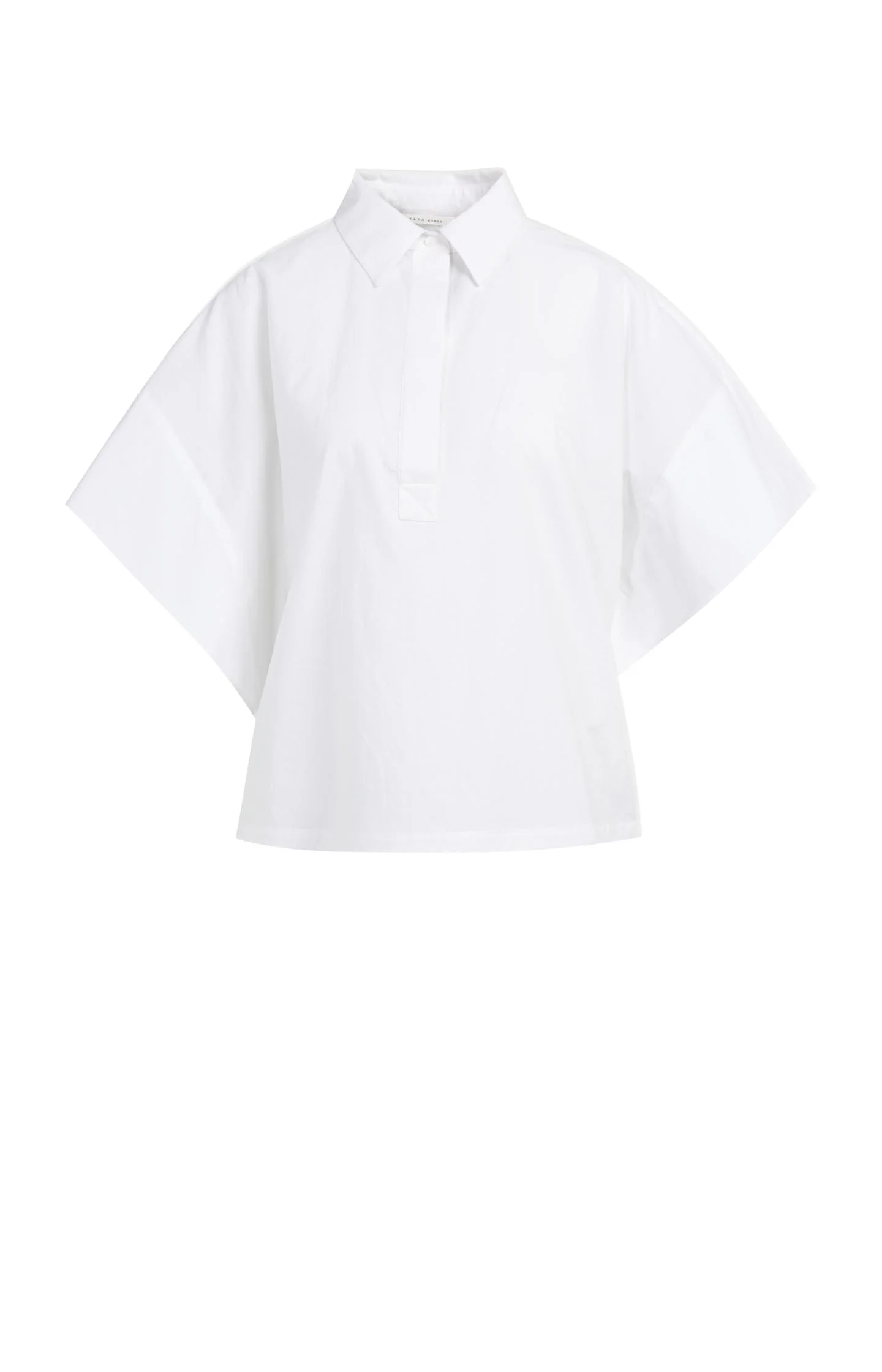 Oversized blouse with sleeve detail - Image 2