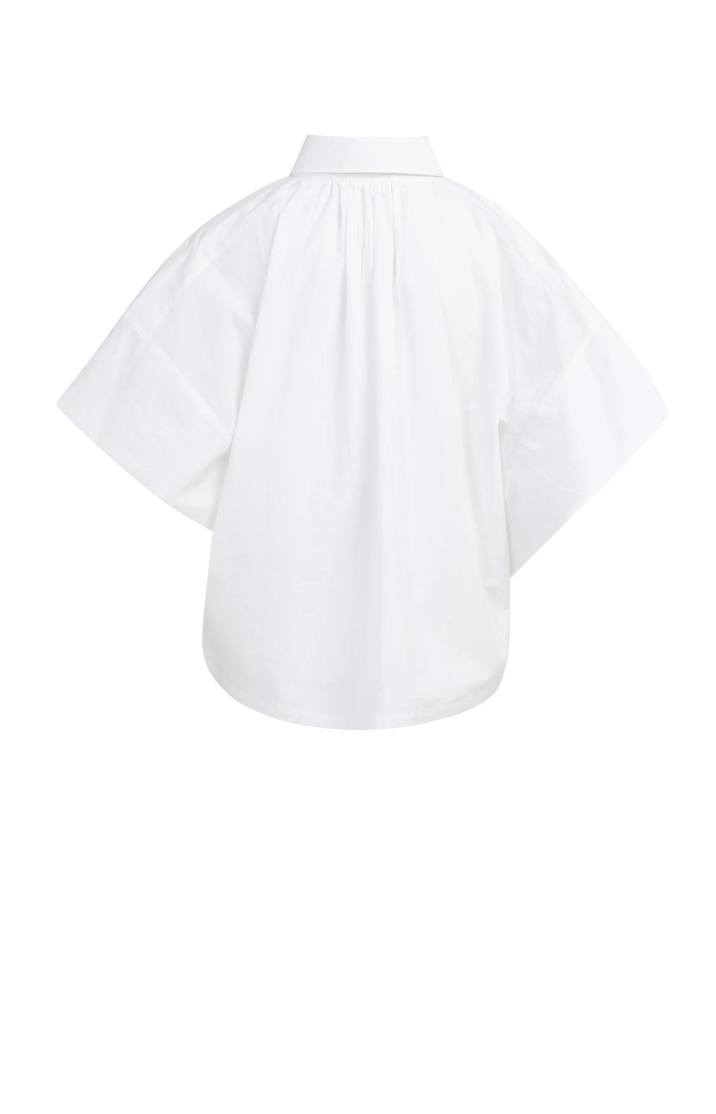 Oversized blouse with sleeve detail - Image 7