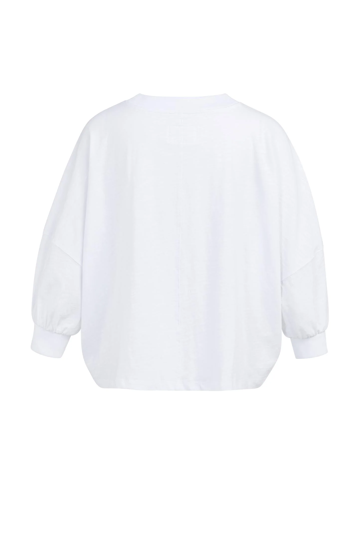 Oversized jersey top with elasticated cuffs - Image 7