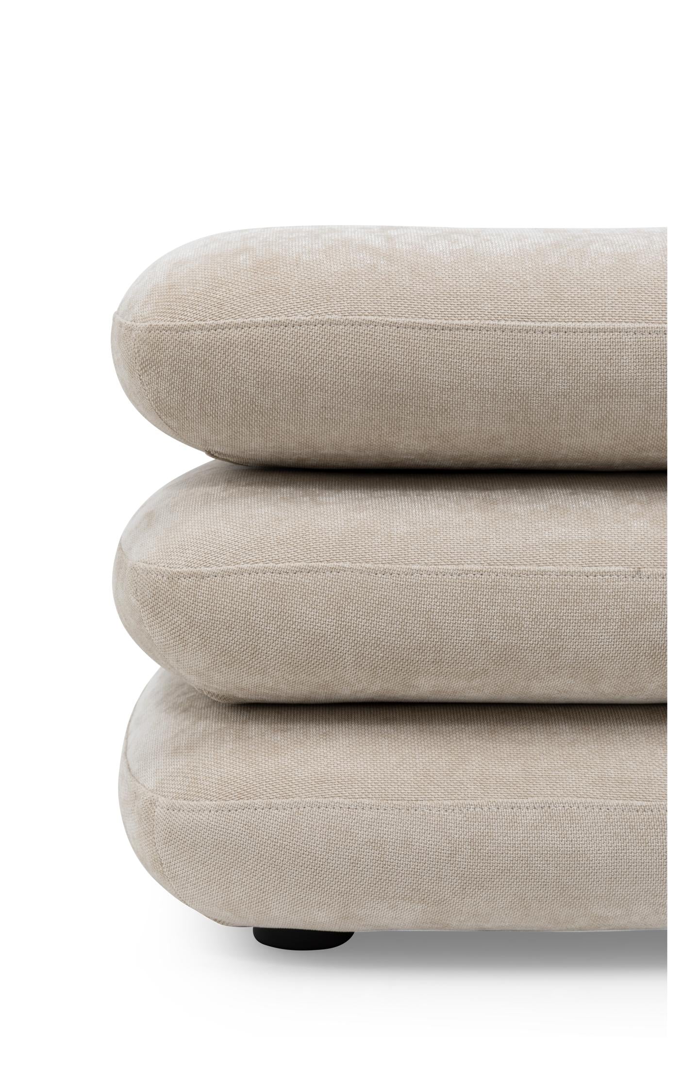 Pouf with swivel cushions - Image 4