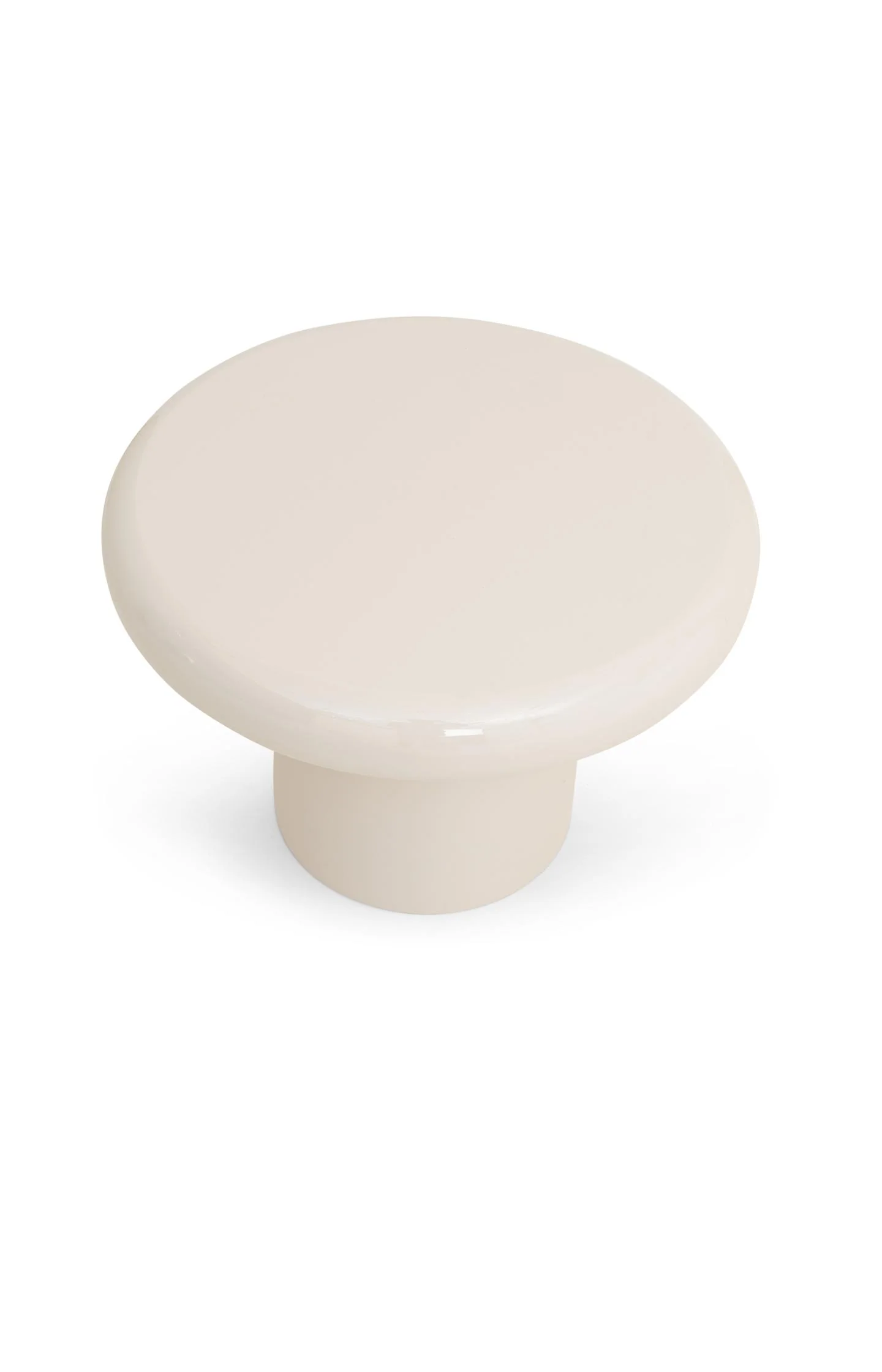 Round coffee table with glossy finish - small - Image 3