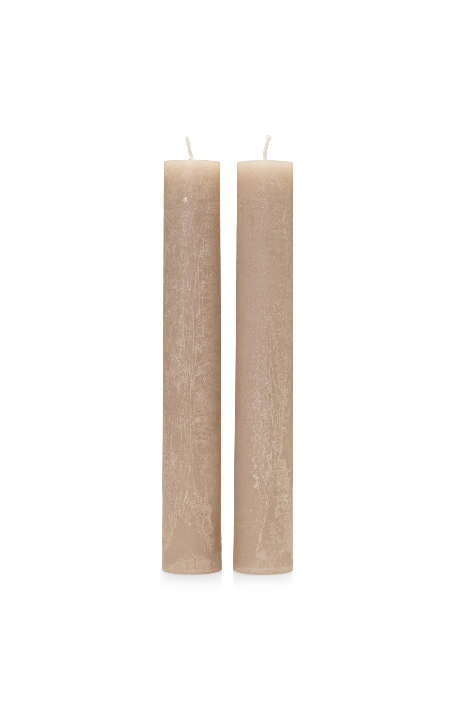 Rustic dinner candles - set of 2 - Image 2
