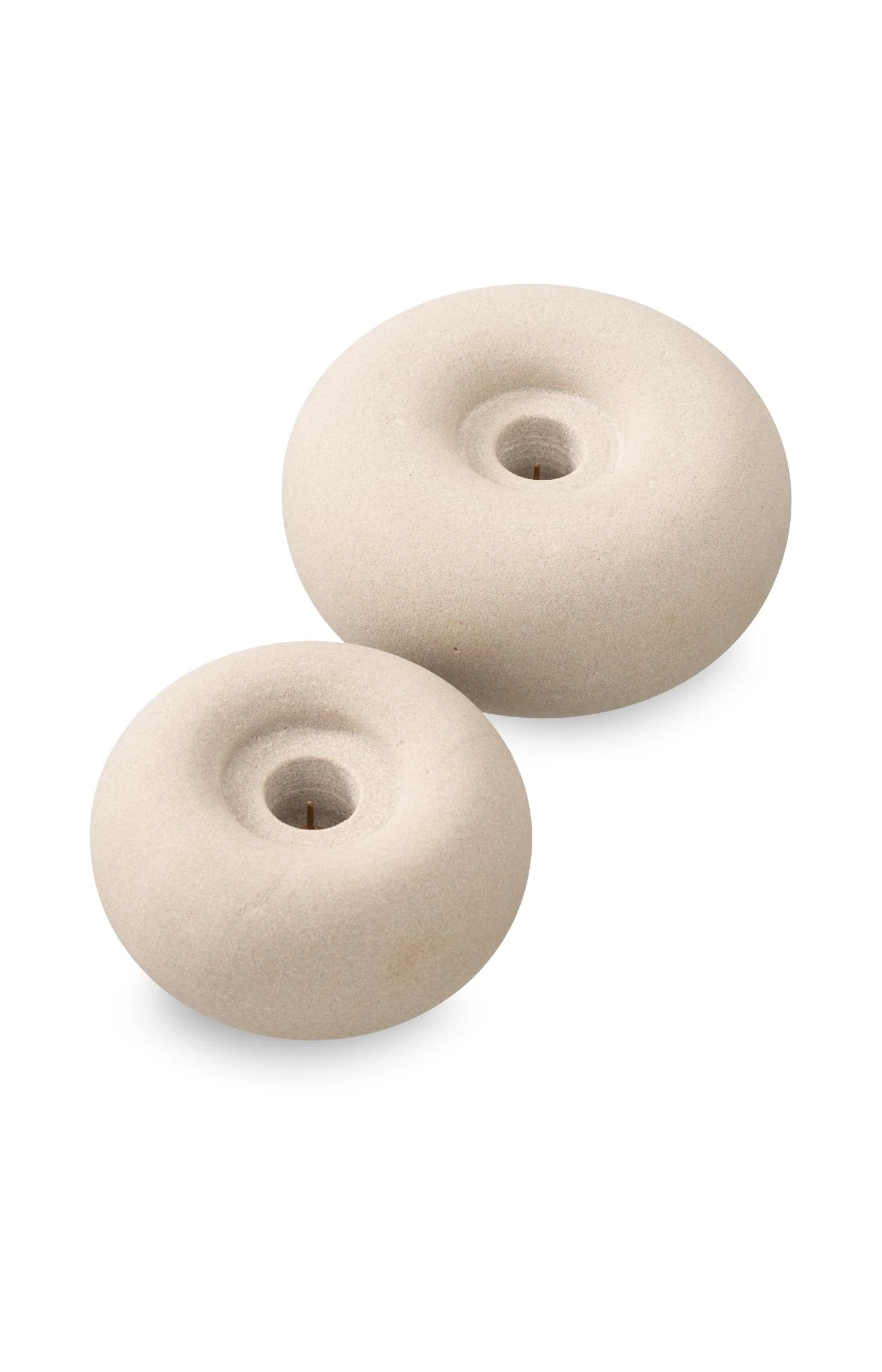 Sandstone candle holder - small - Image 2