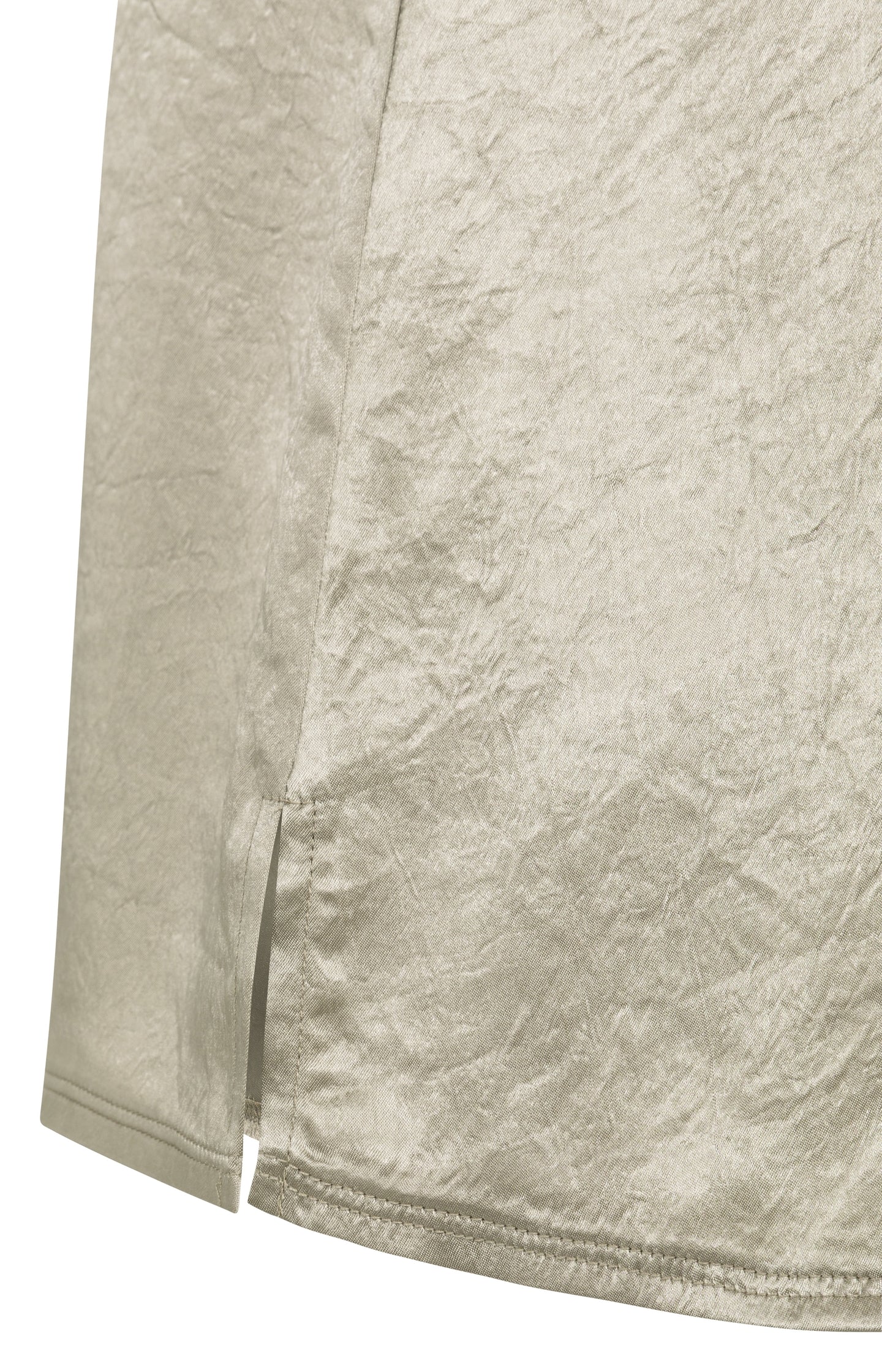 Satin singlet with sheer detail - Image 8