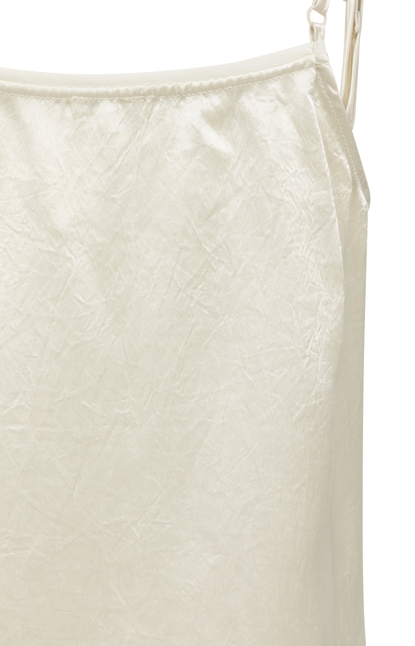 Satin singlet with sheer detail - Image 6