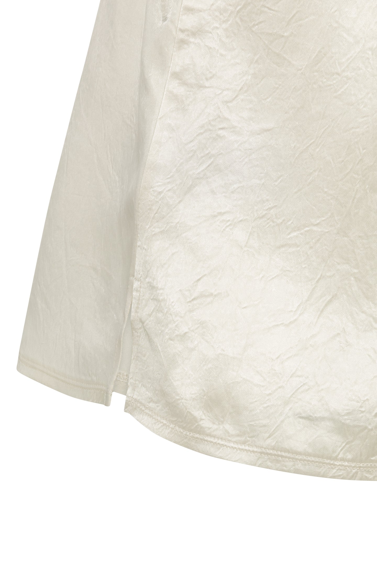 Satin singlet with sheer detail - Image 7