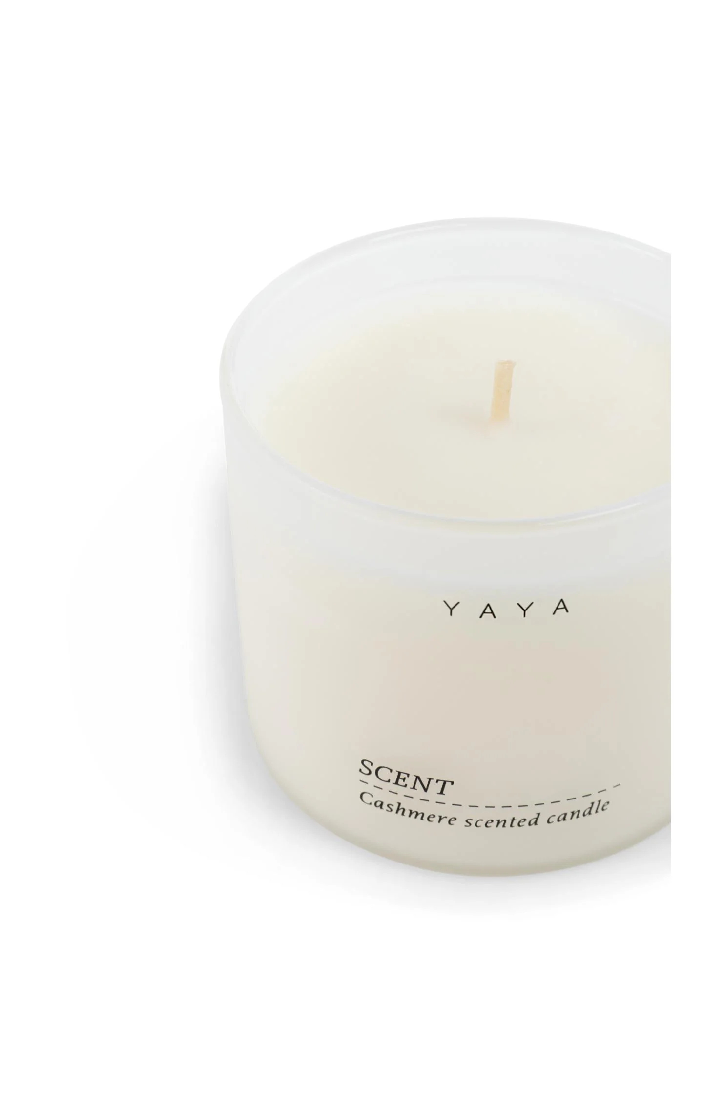 Scented candle with cashmere scent - Image 2