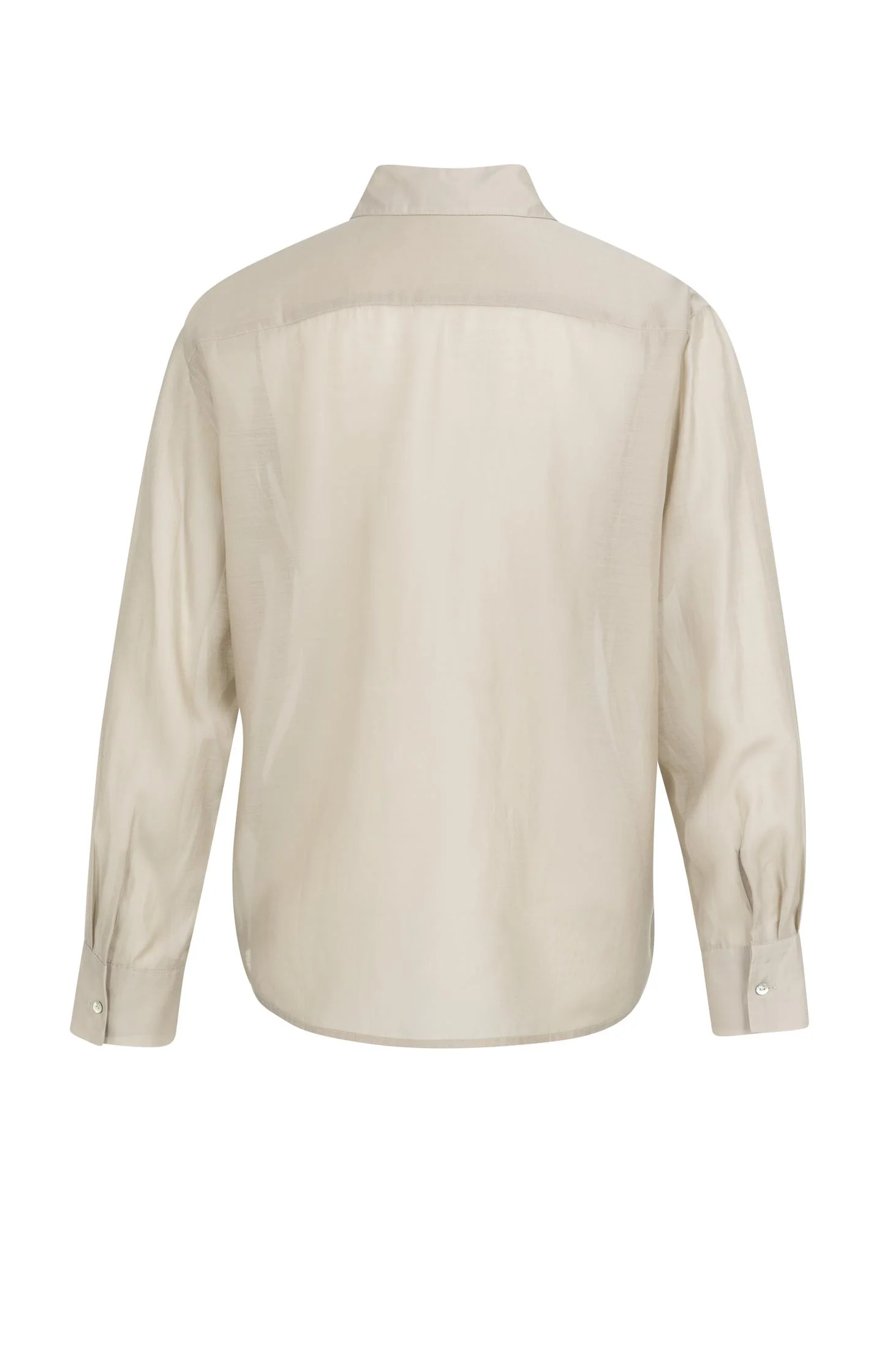 Sheer blouse with chest pockets - Image 6