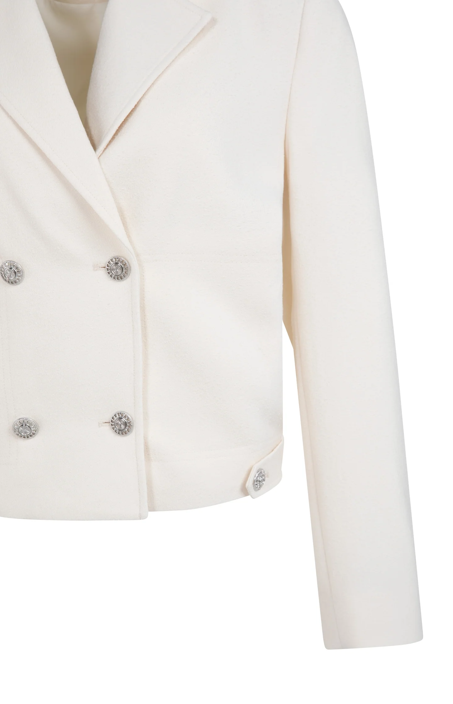 Short double-breasted blazer jacket - Image 10