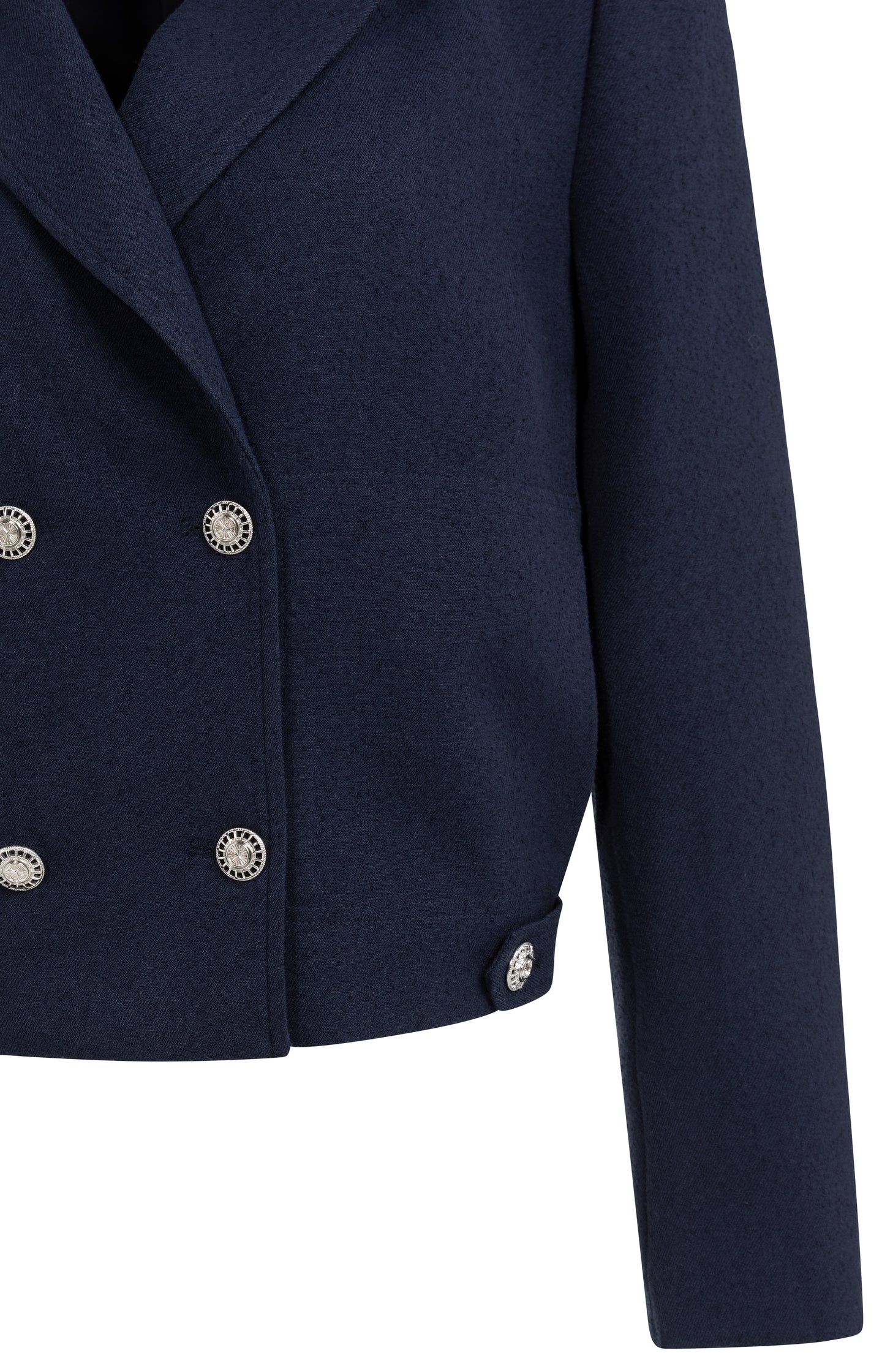 Short double-breasted blazer jacket - Image 7