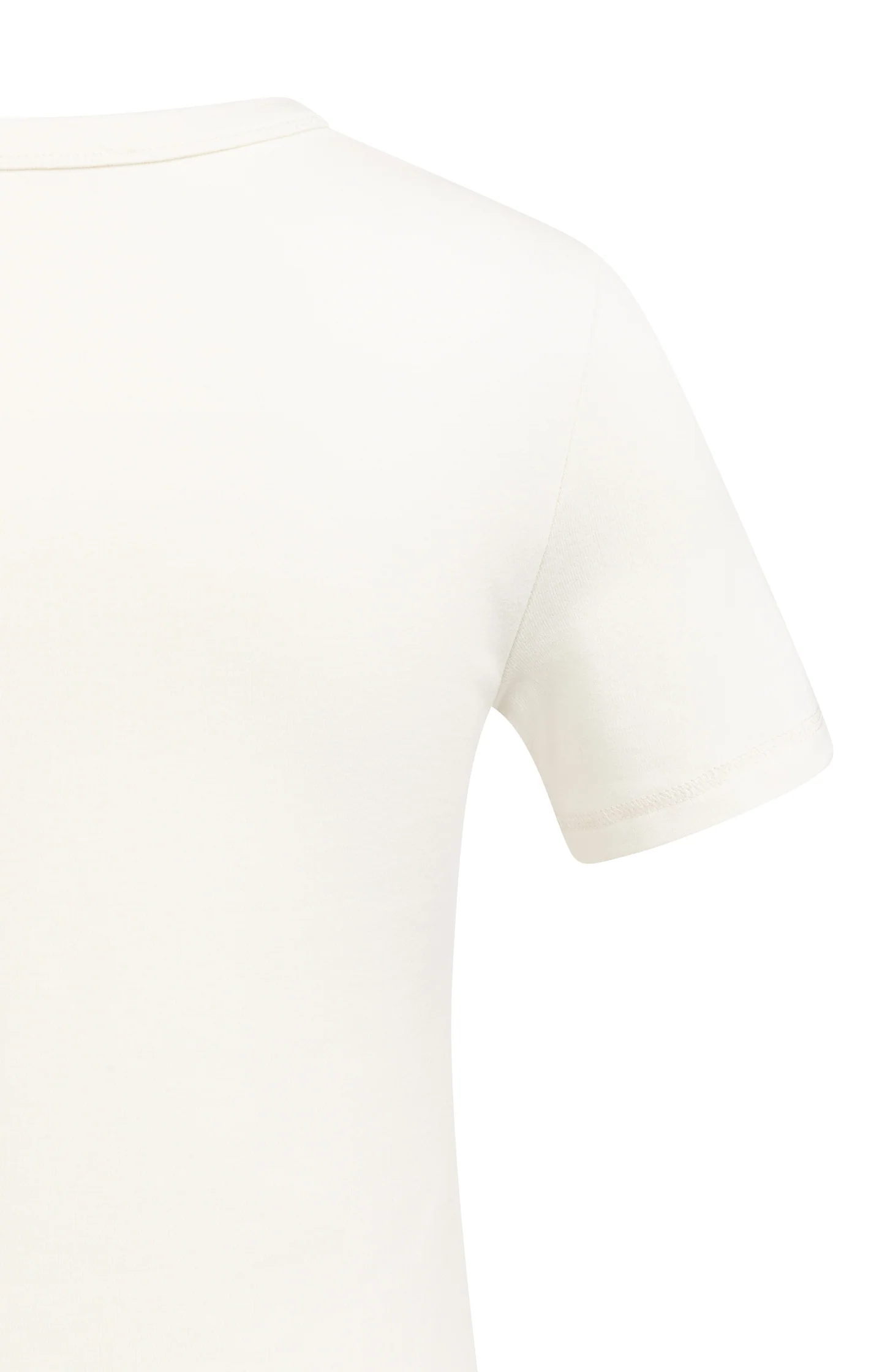 Short sleeve T-shirt with round neck - Image 3