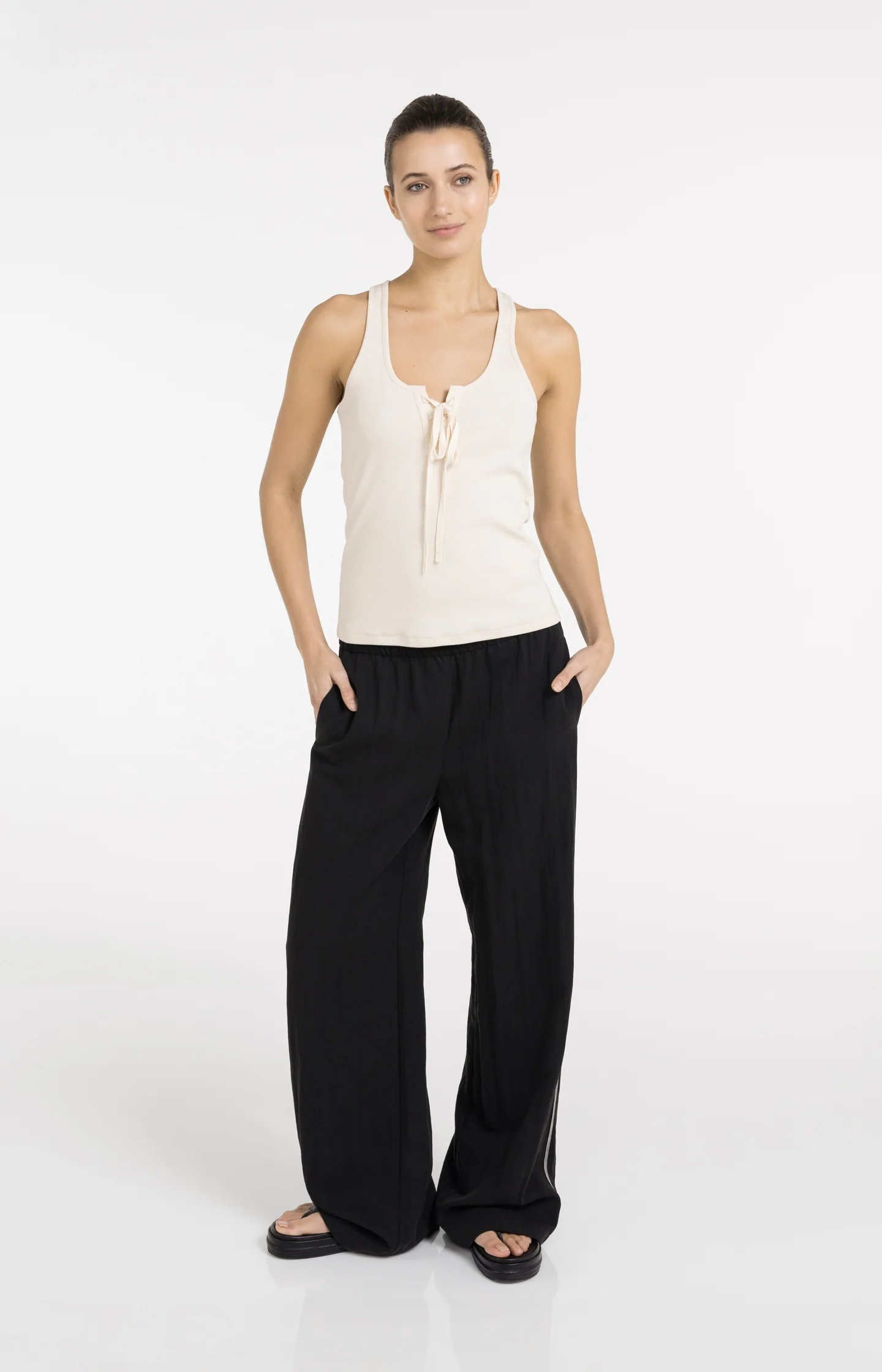 Singlet with cord detail - Image 5