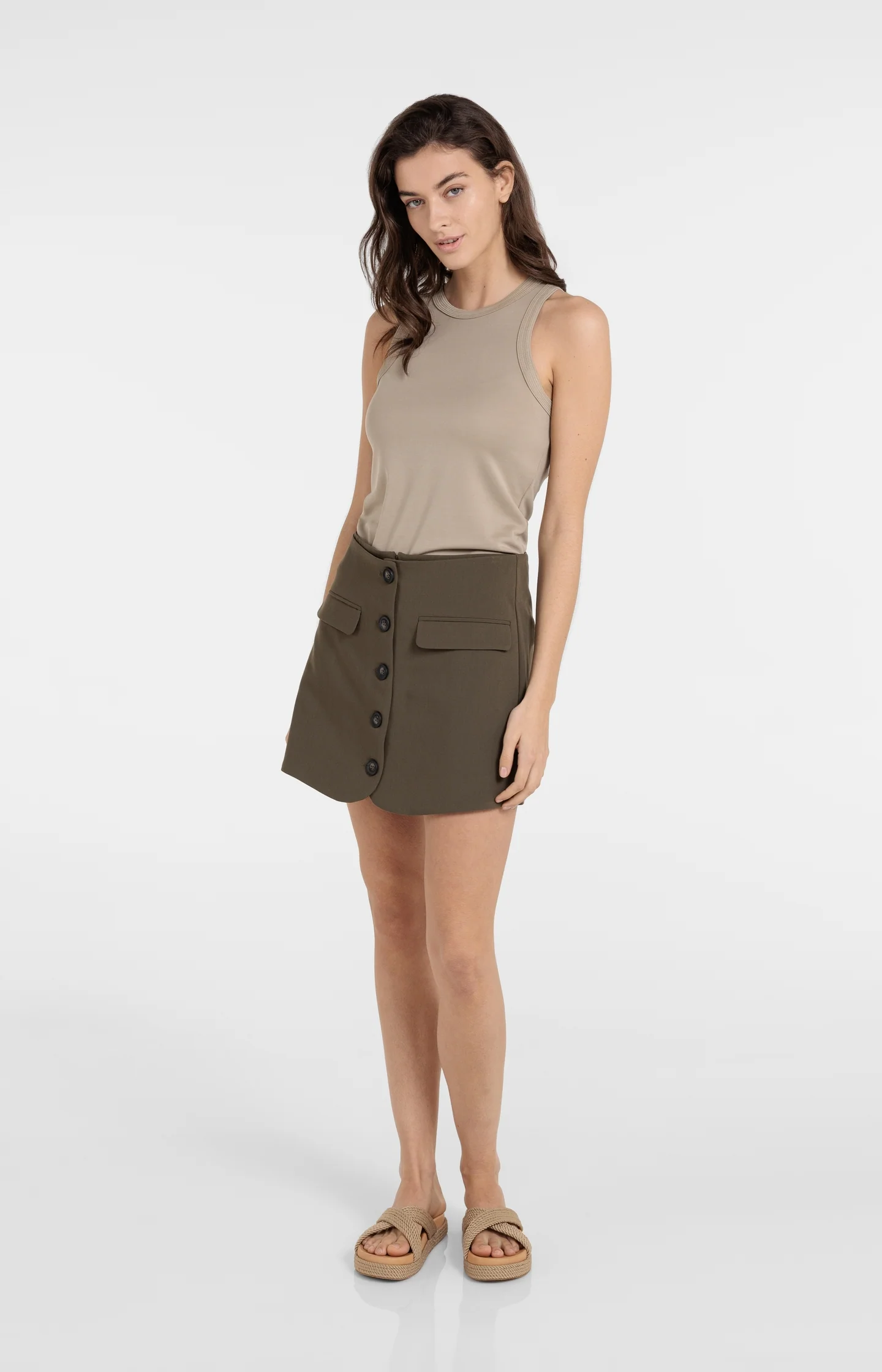 Singlet with stitched detailing - Image 7