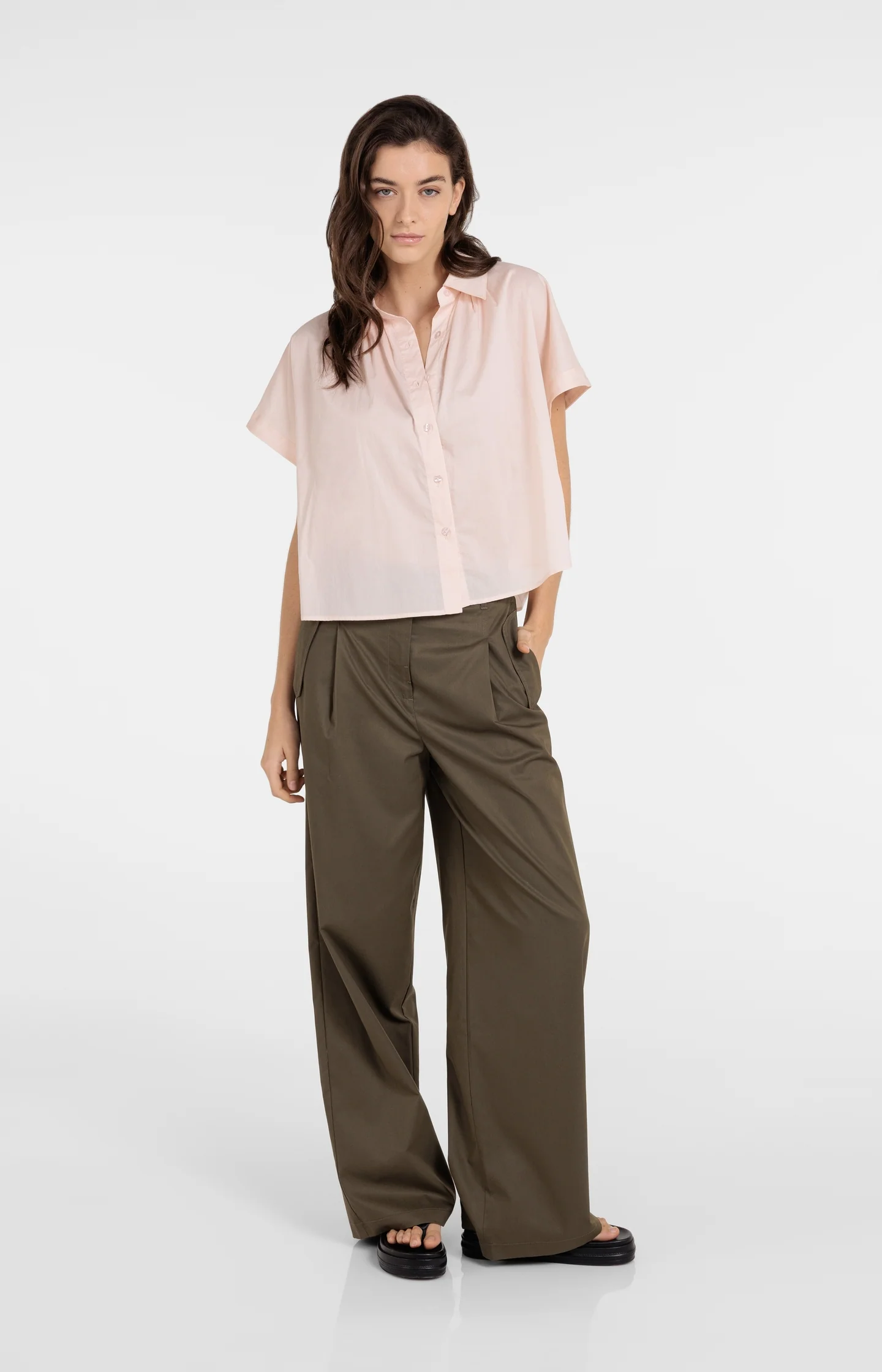 Sleeveless blouse with button details - Image 9