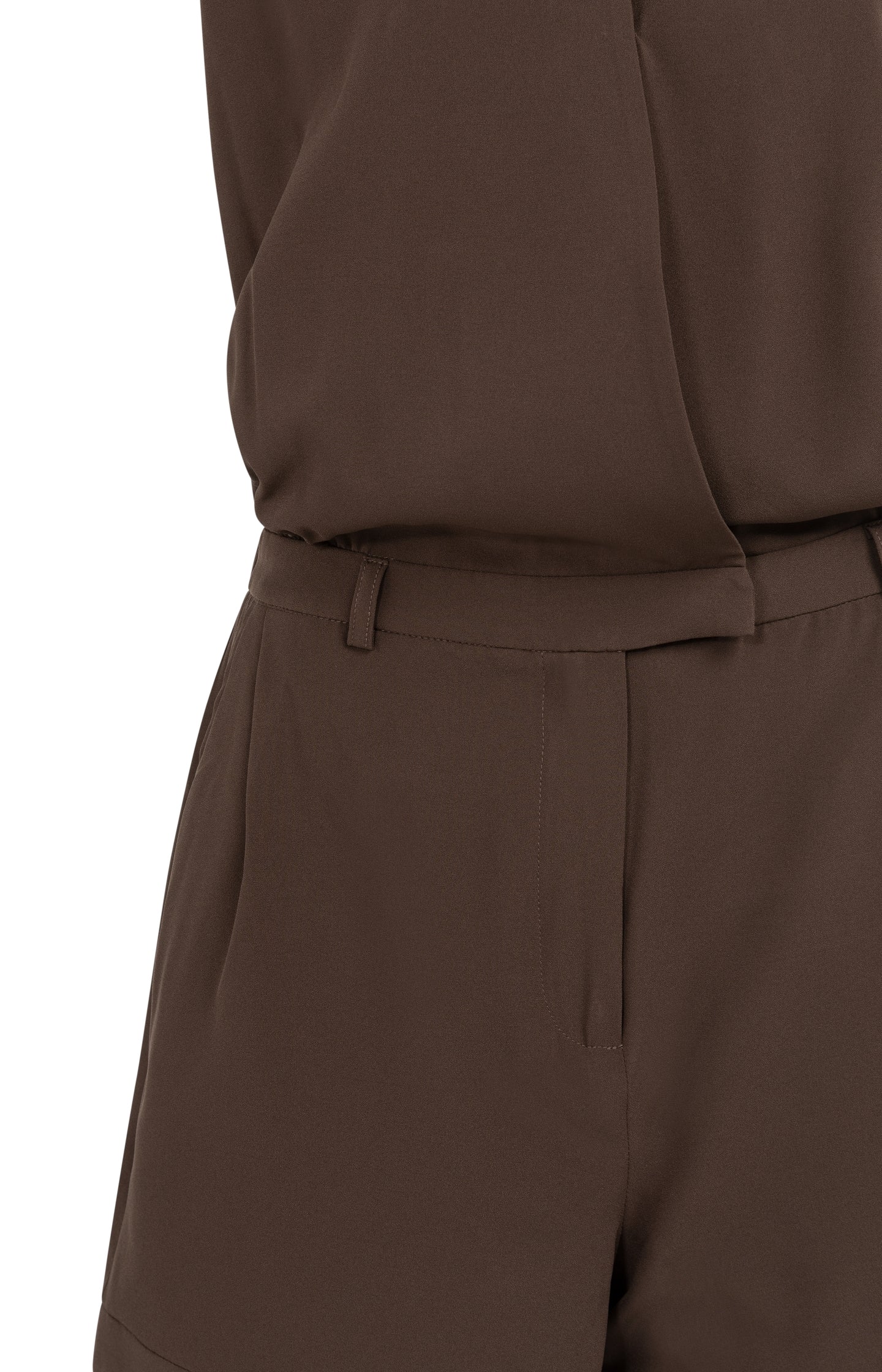 Sleeveless playsuit with wrap effect - Image 8