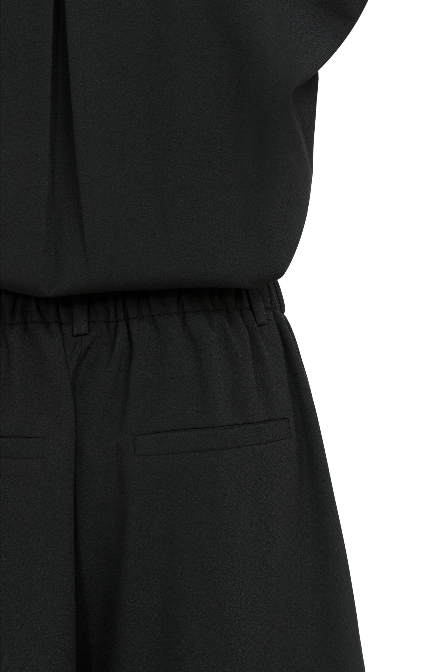 Sleeveless playsuit with wrap effect - Image 9