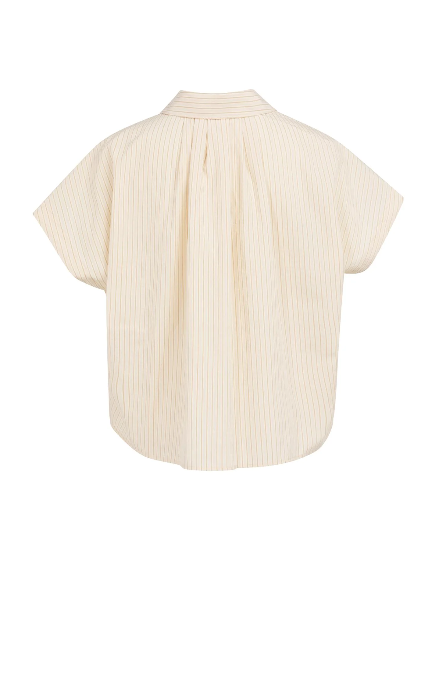 Sleeveless striped blouse with button detail - Image 7