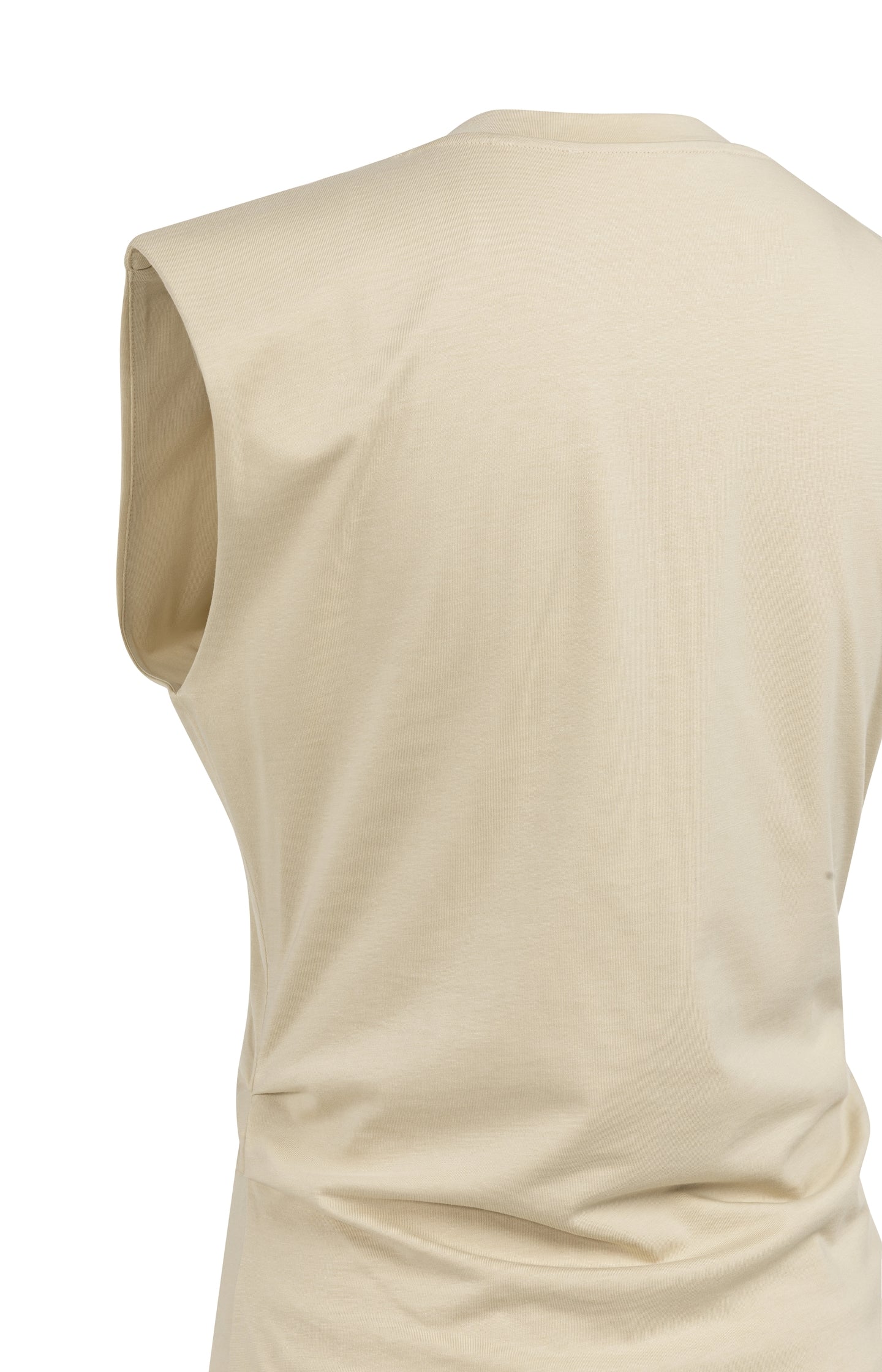Sleeveless top with pleated sideseams - Image 9