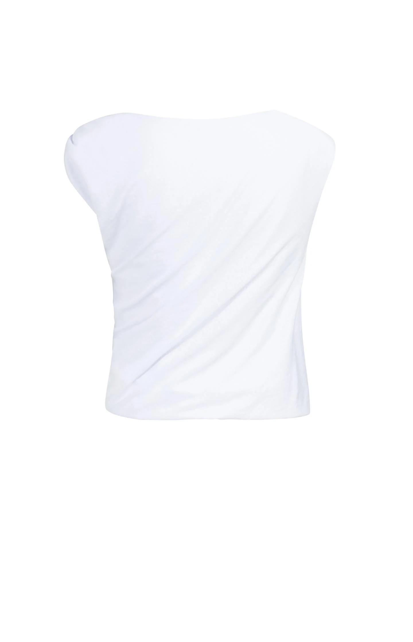 Sleeveless top with twisted shoulder detail - Image 6