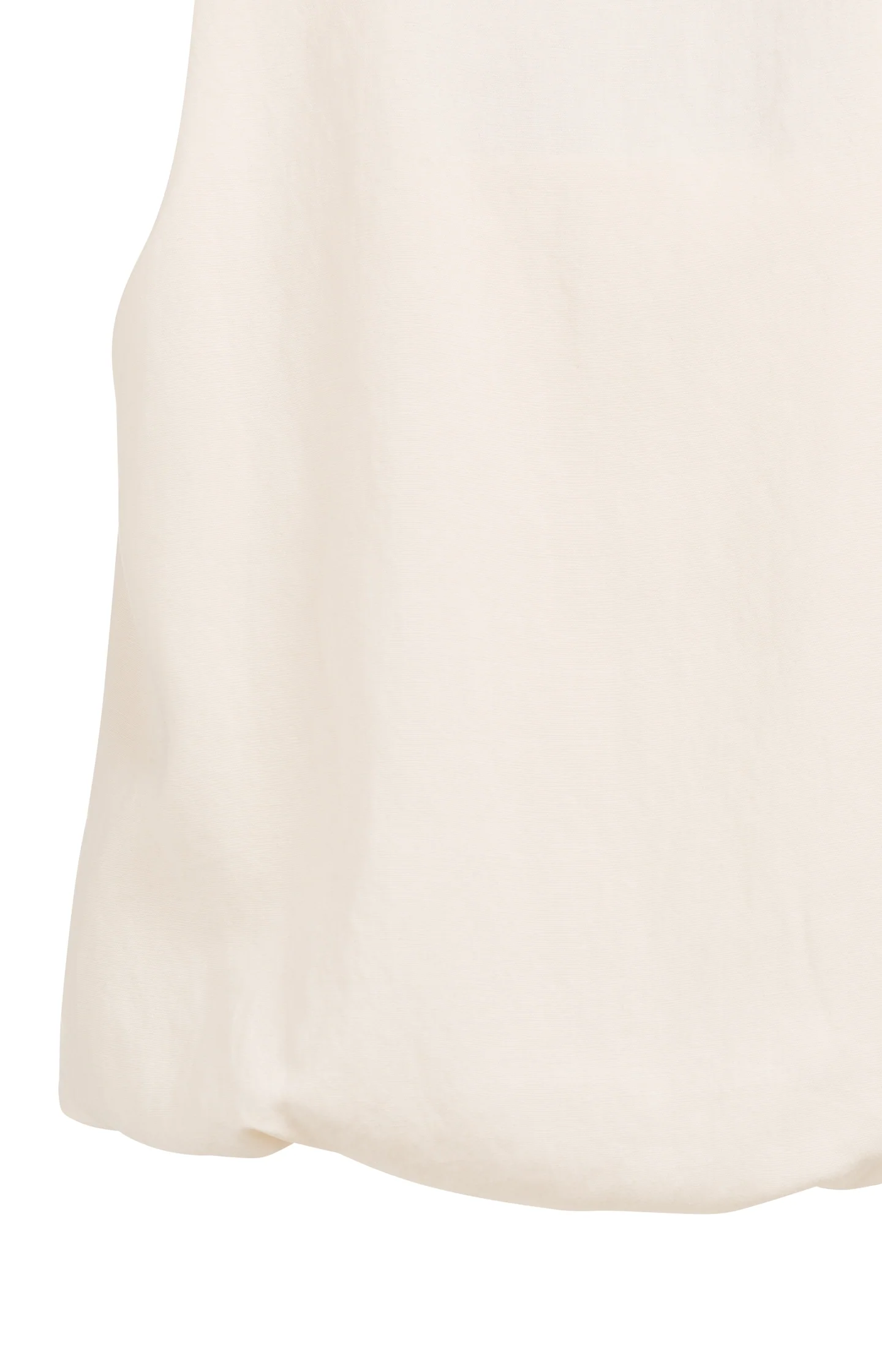 Sleeveless woven top with balloon hem - Image 8