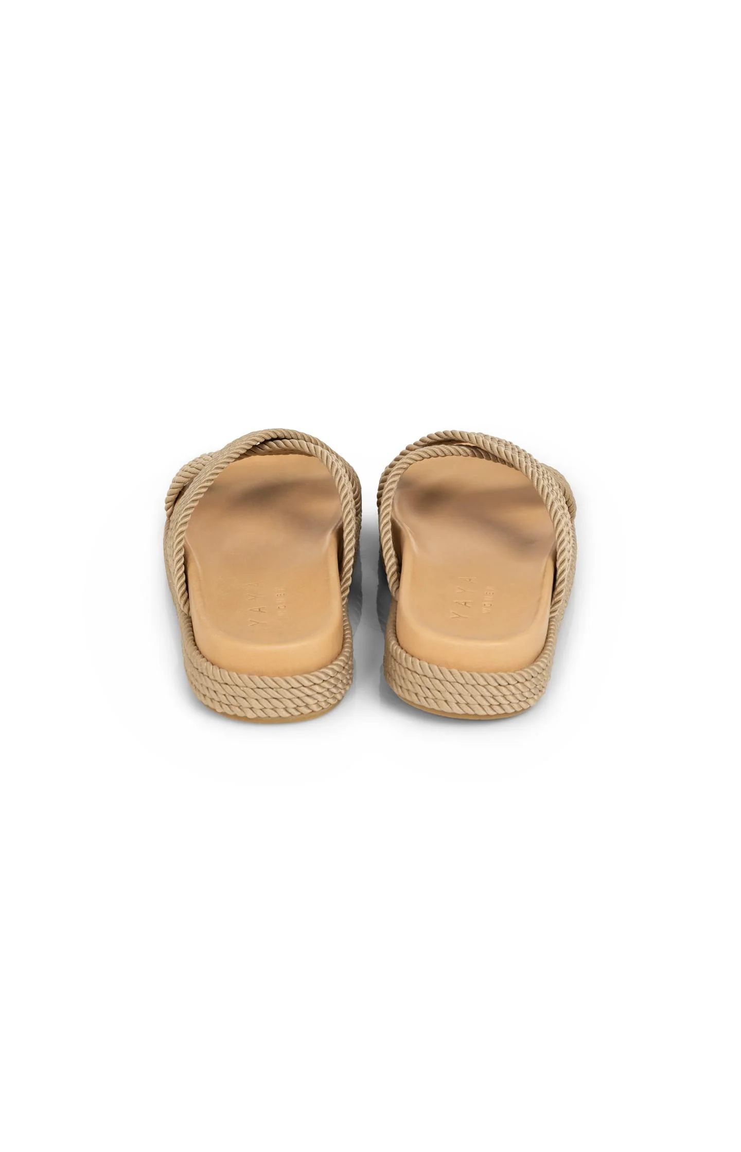 Slide sandals with rope detail - Image 3