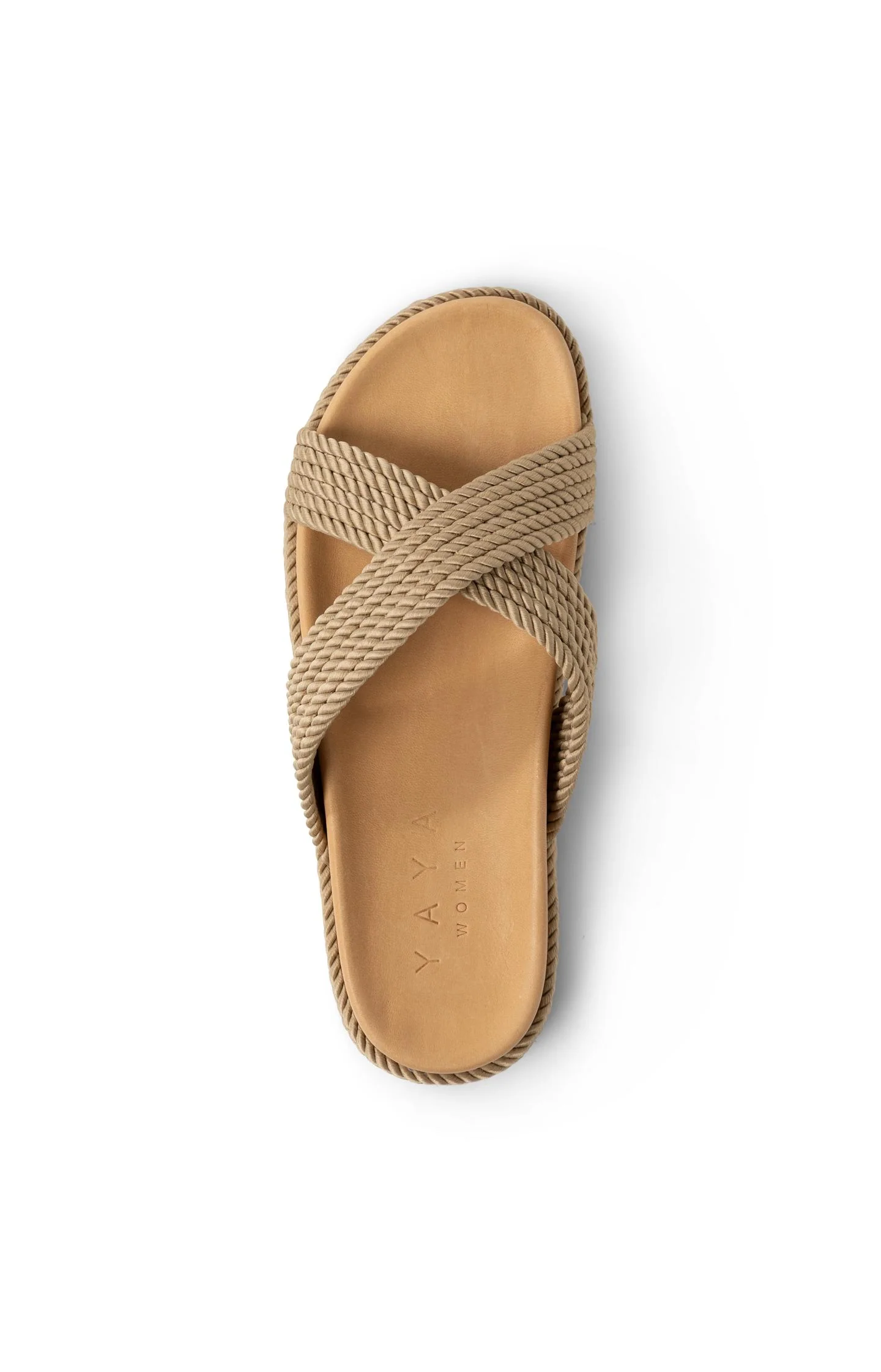 Slide sandals with rope detail - Image 4