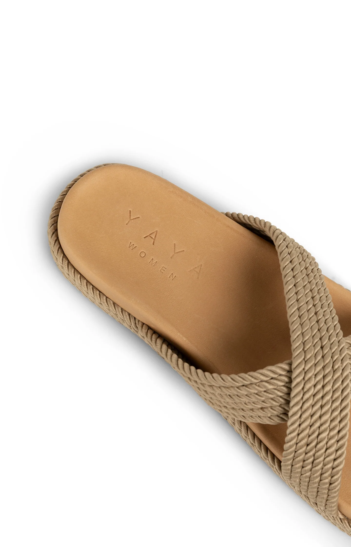 Slide sandals with rope detail - Image 8
