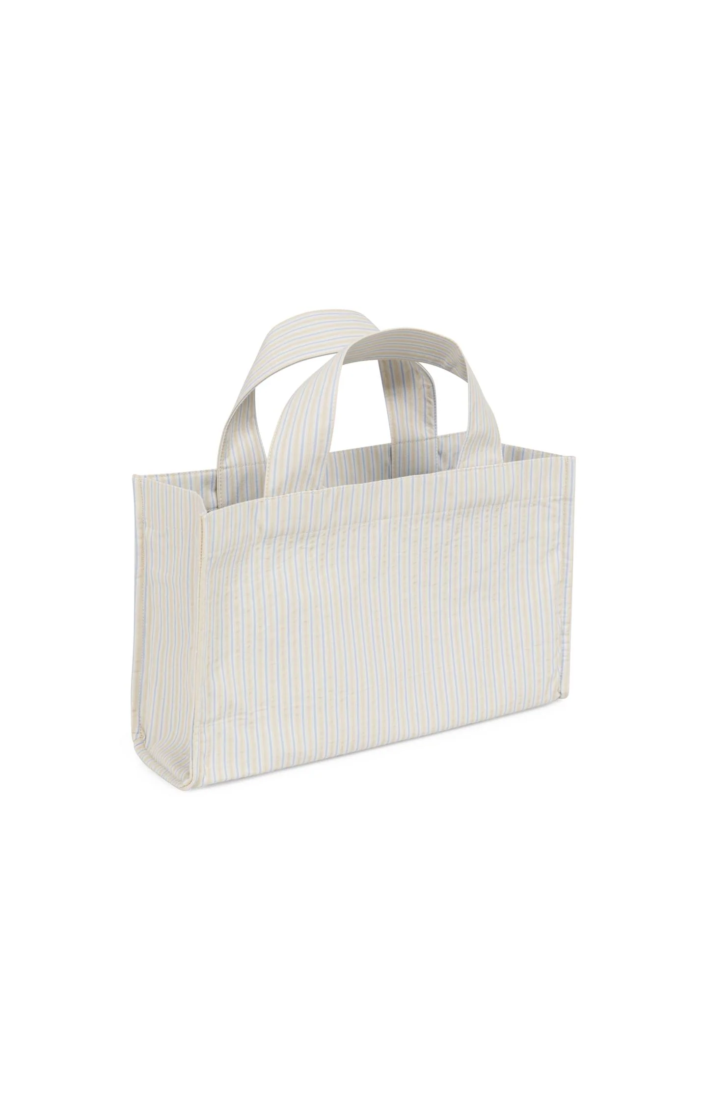 Small striped tote bag - Image 2