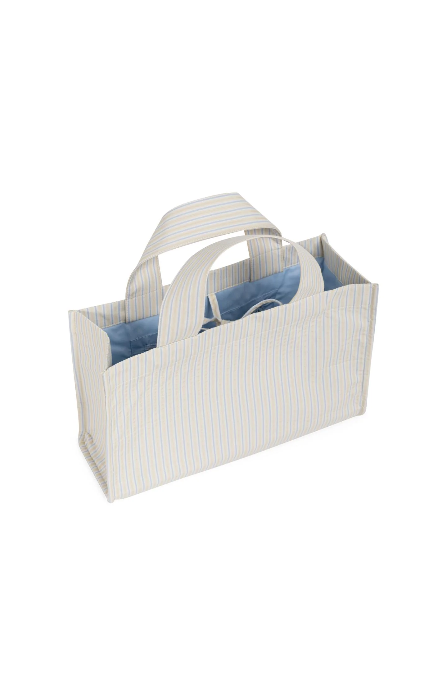 Small striped tote bag - Image 3
