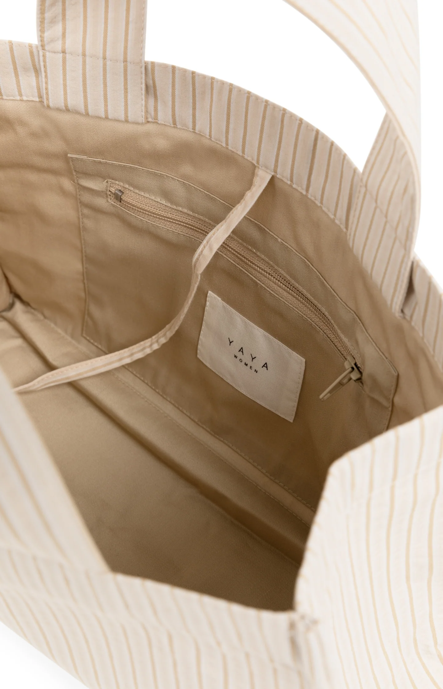 Small striped tote bag - Image 5