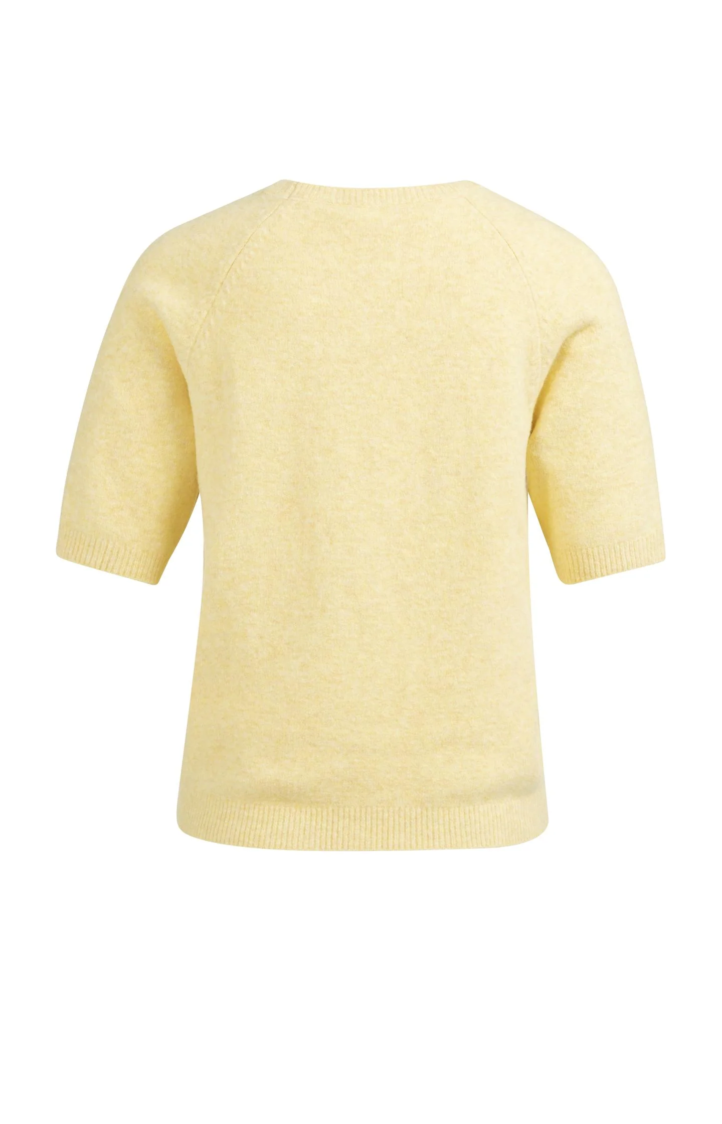 Soft sweater with short sleeves and round neckline - Image 7