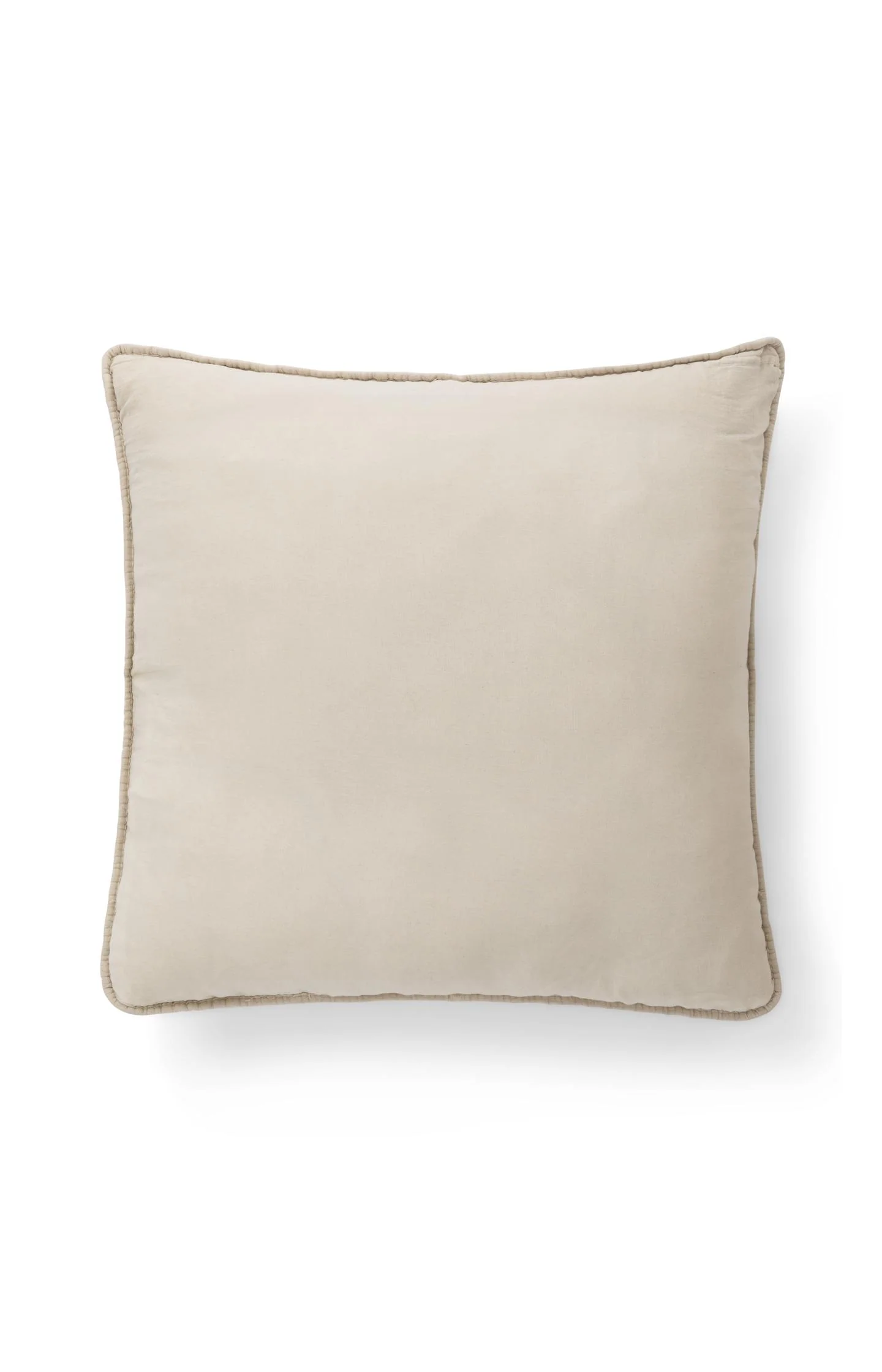 Square cushion with woven texture - Image 3
