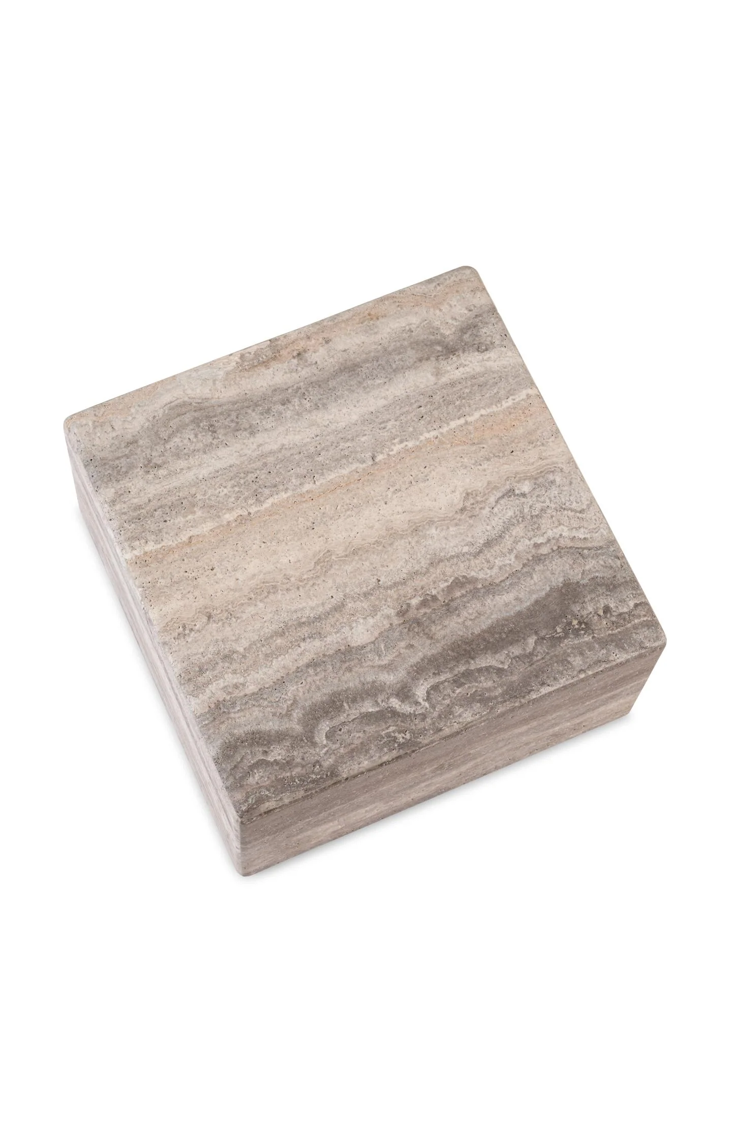 Square natural stone side table - Image 7