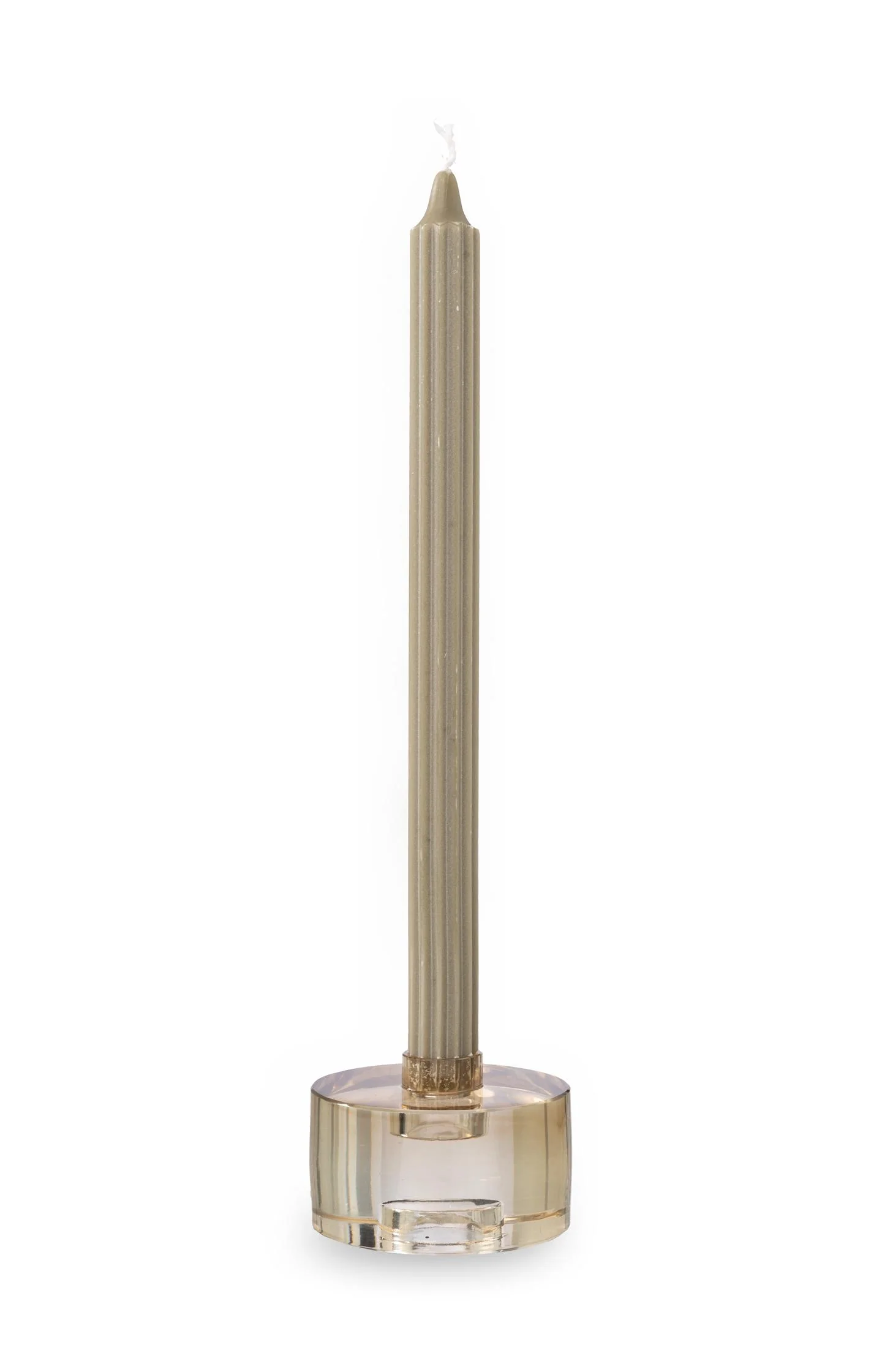 Stackable glass candle holder - large - Image 3
