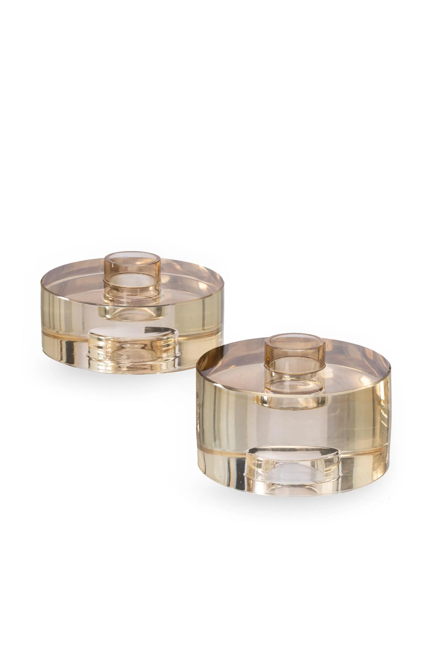 Stackable glass candle holder - small - Image 5