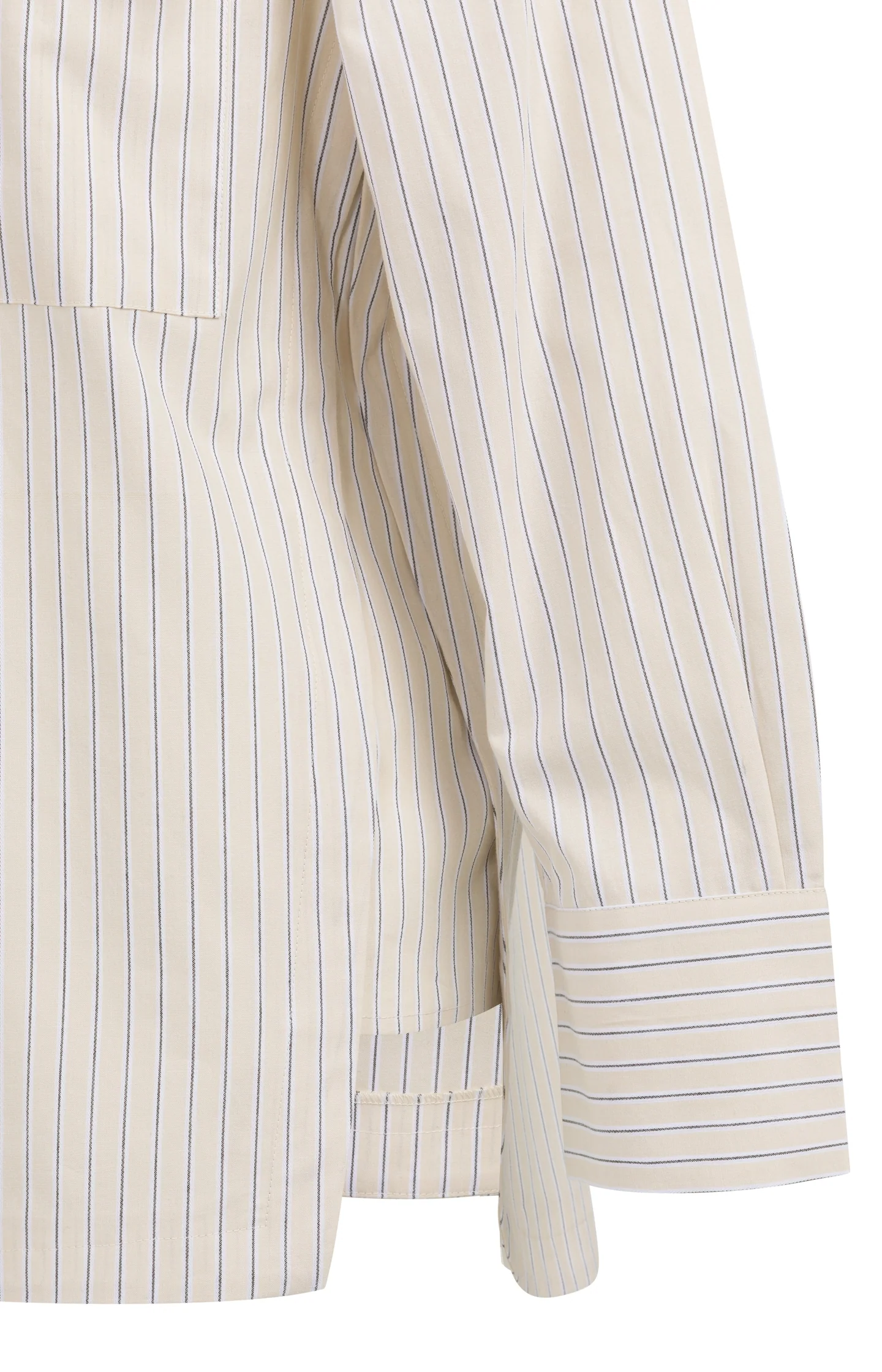 Striped blouse with chest pockets - Image 5