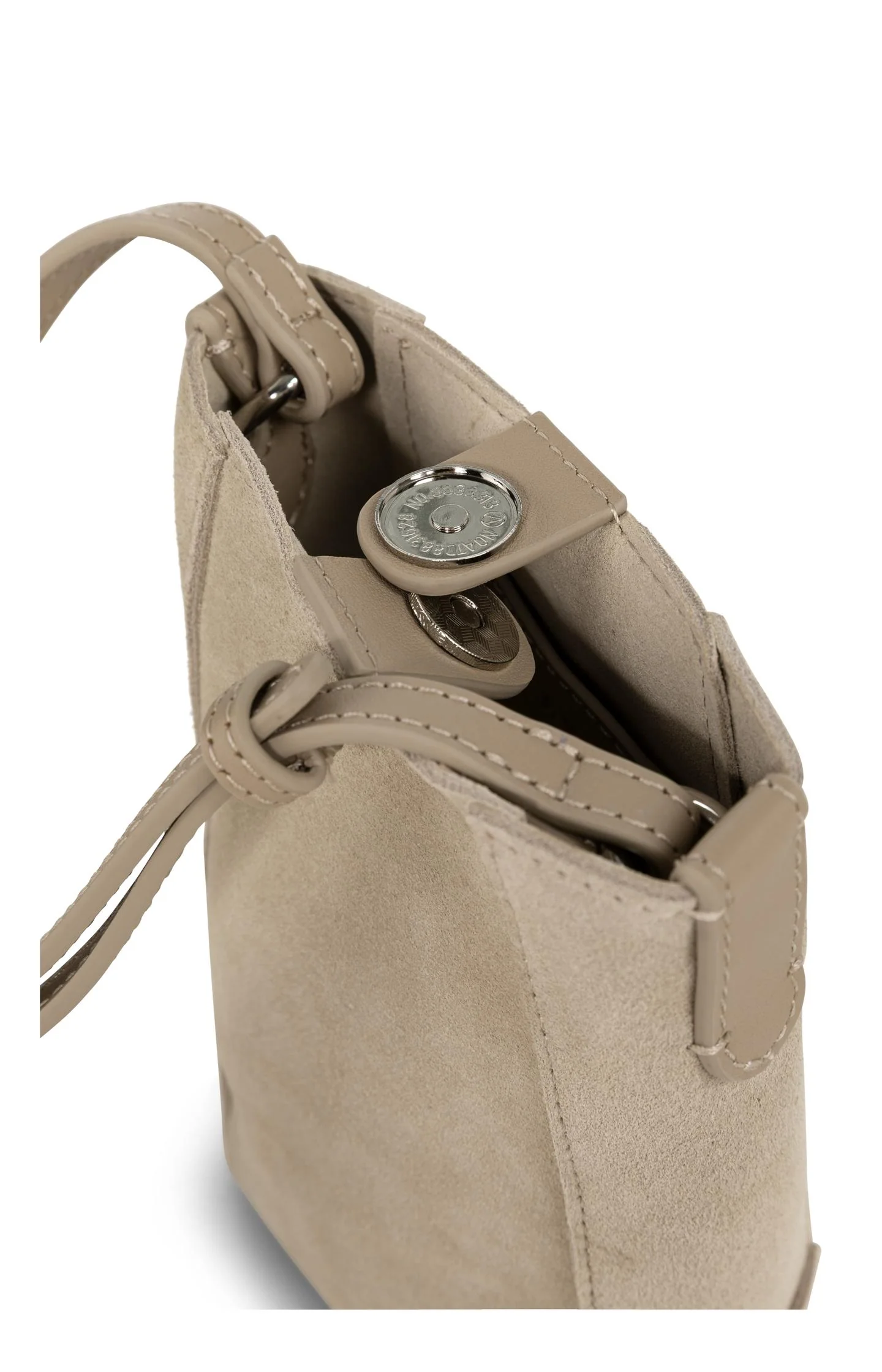 Suede phone bag with adjustable strap - Image 3